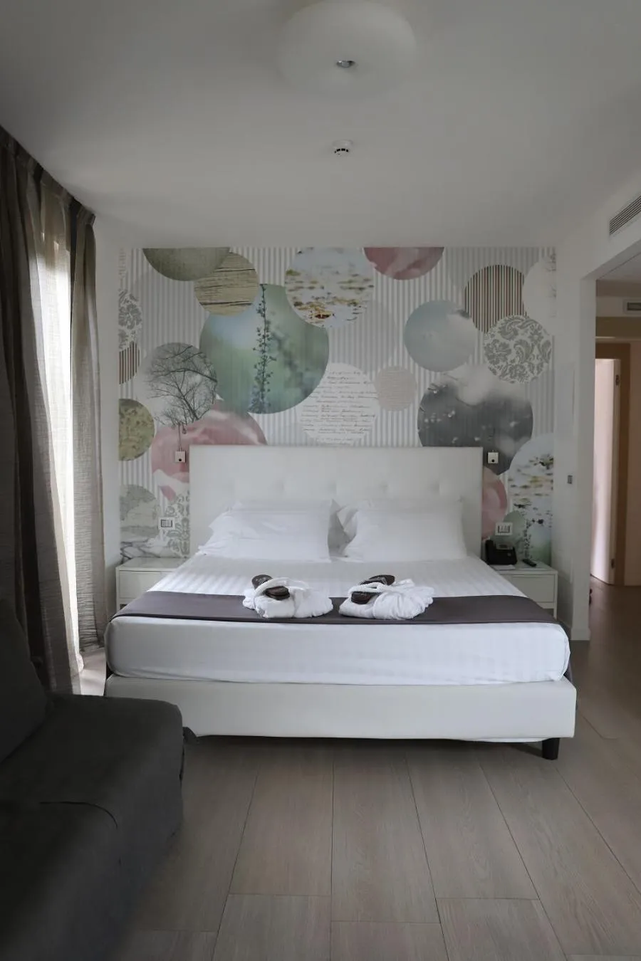 Bed in Smeraldo Suites & Spa