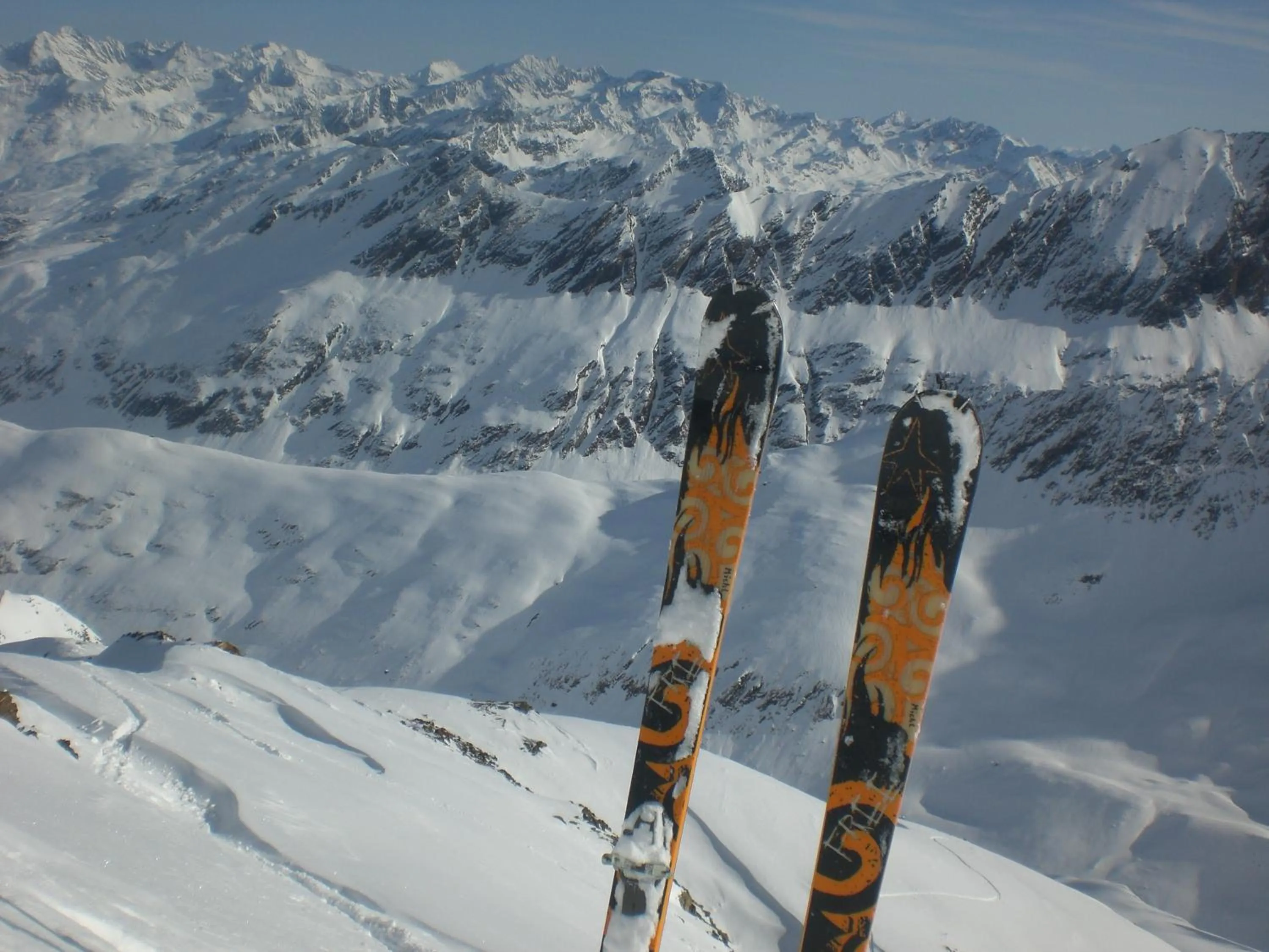 Skiing in Haus am Brunnen