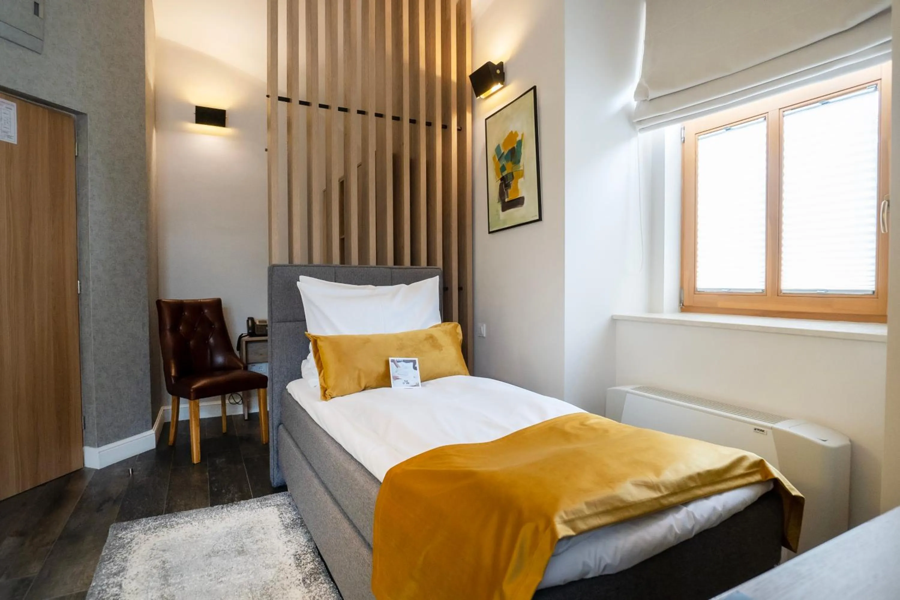 Bed in The Dome Hotel