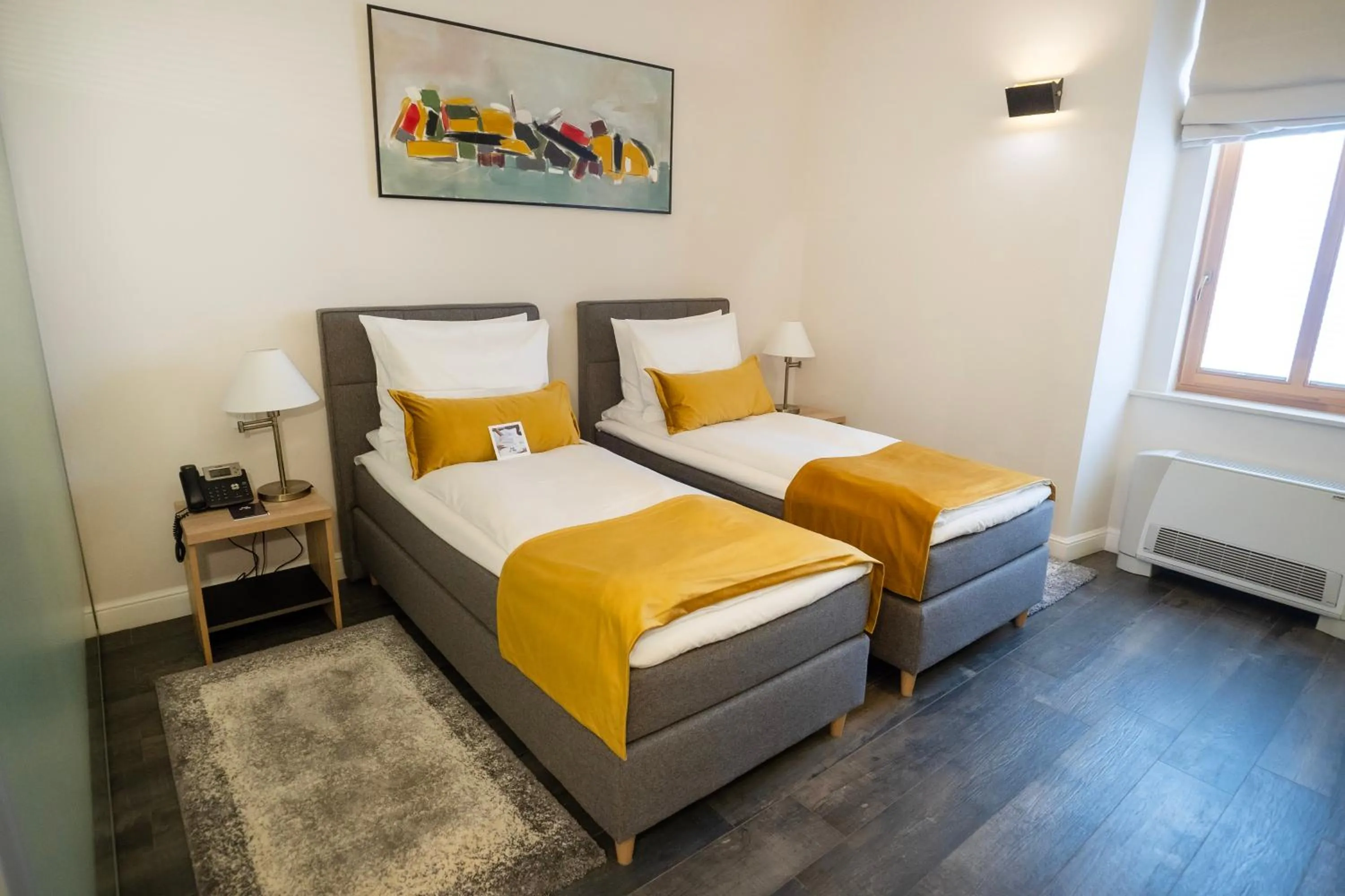 Bed in The Dome Hotel