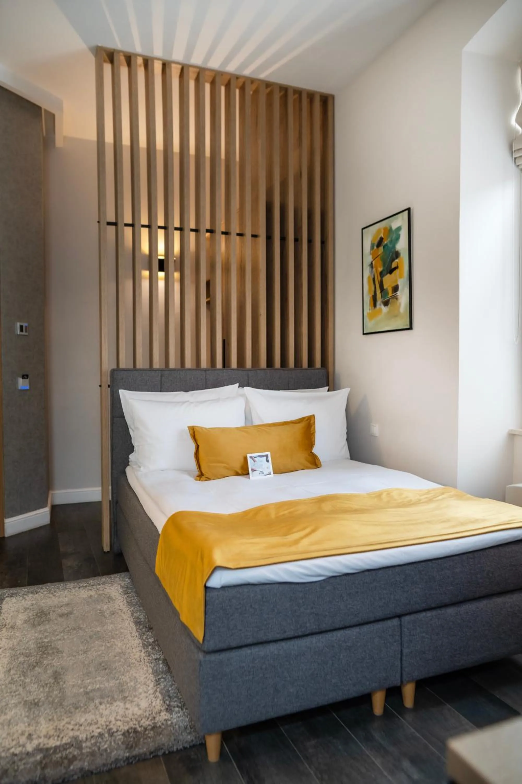 Bed in The Dome Hotel