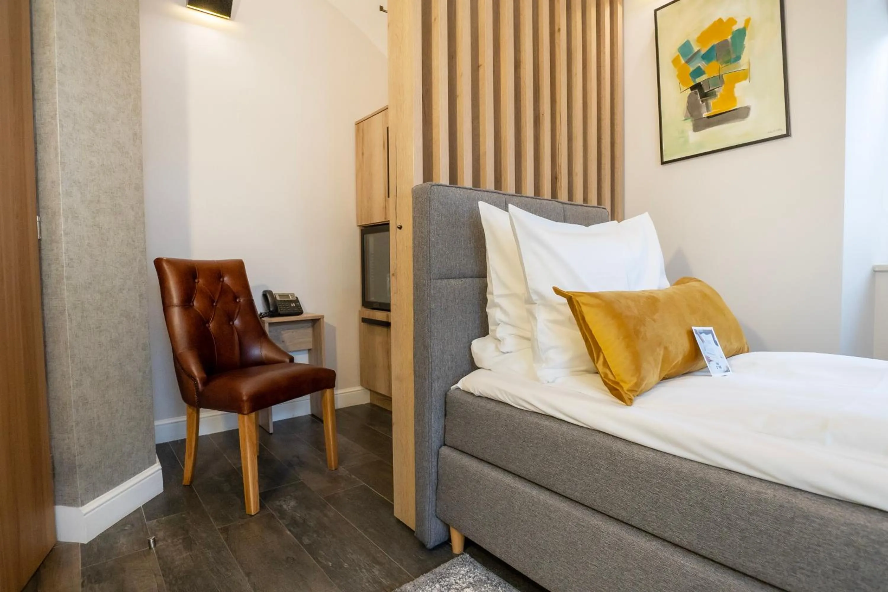 Bed in The Dome Hotel