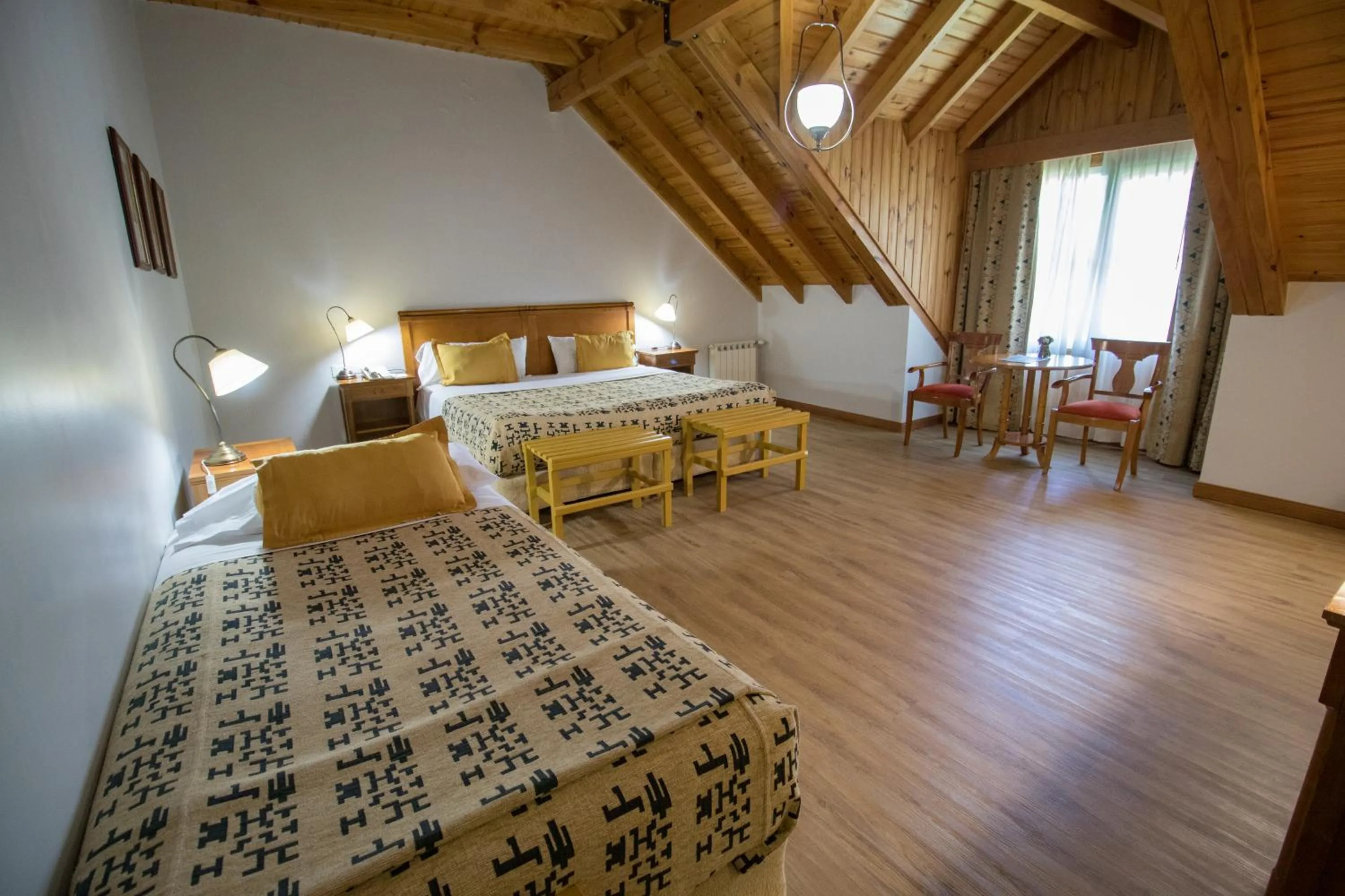 Photo of the whole room, Bed in Hotel Kosten Aike