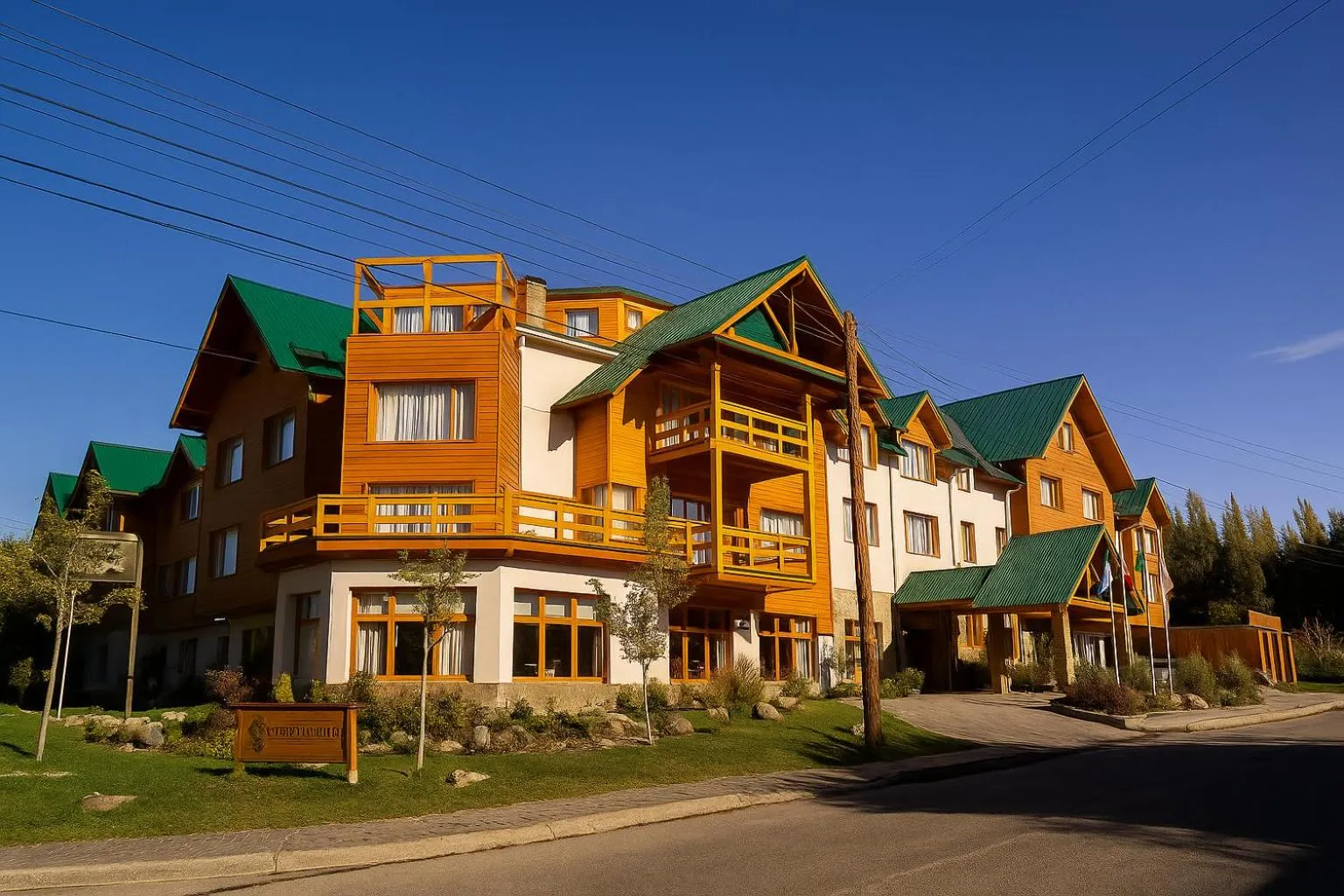 Property building in Hotel Kosten Aike