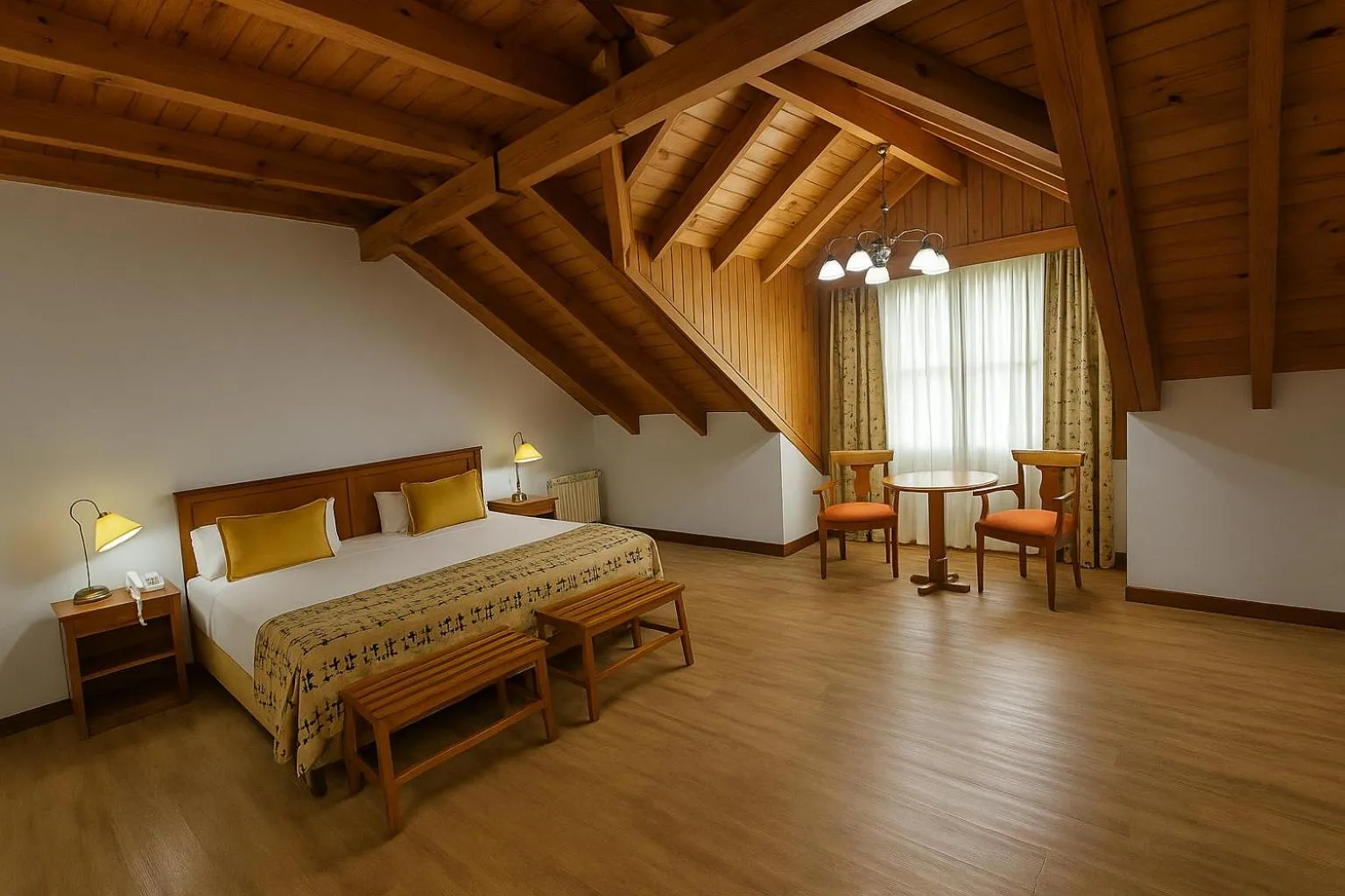 Decorative detail, Bed in Hotel Kosten Aike