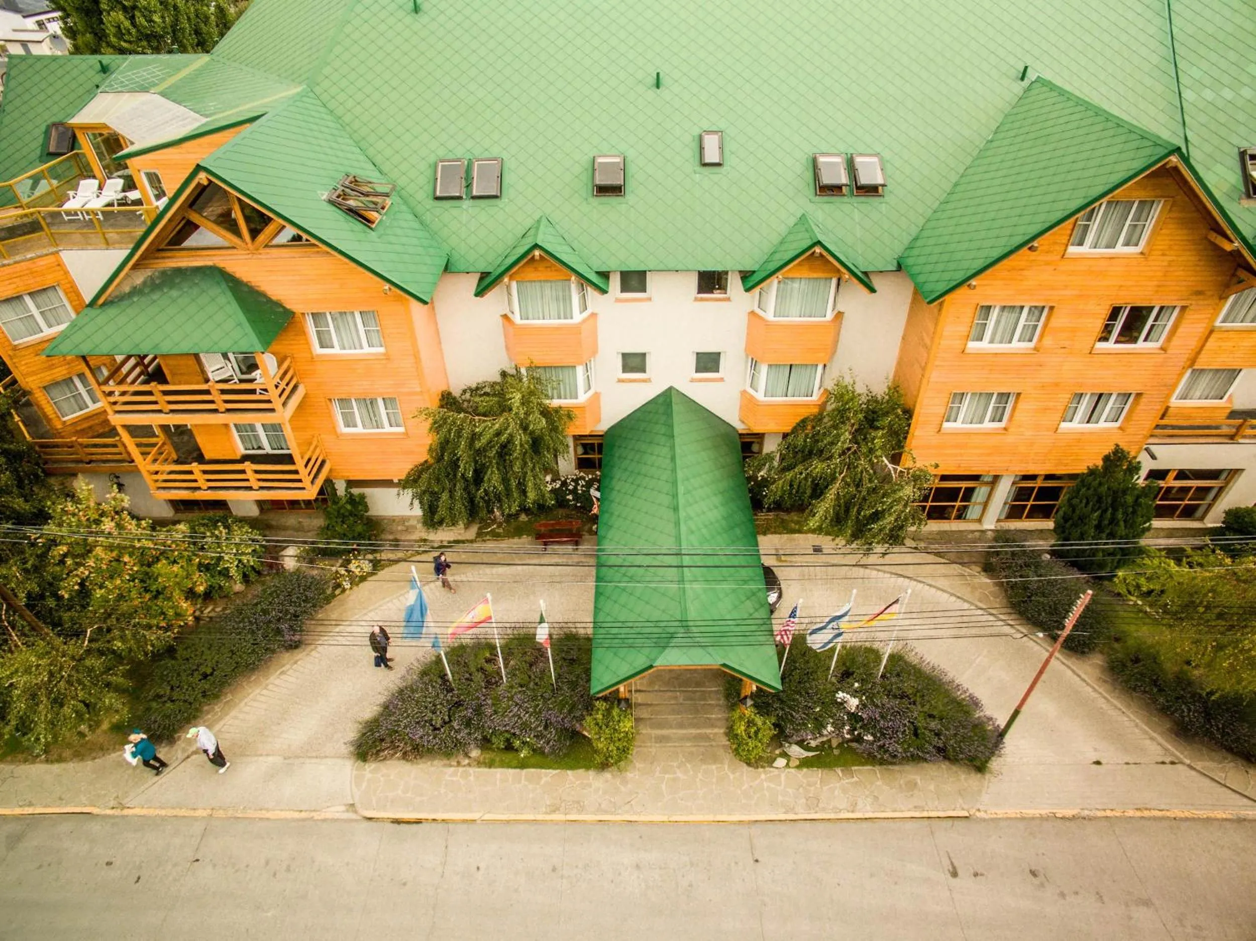 Bird's eye view in Hotel Kosten Aike
