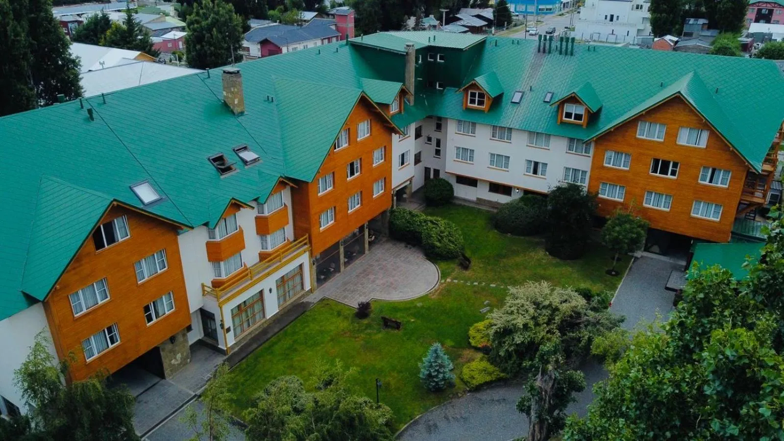 Bird's eye view in Hotel Kosten Aike