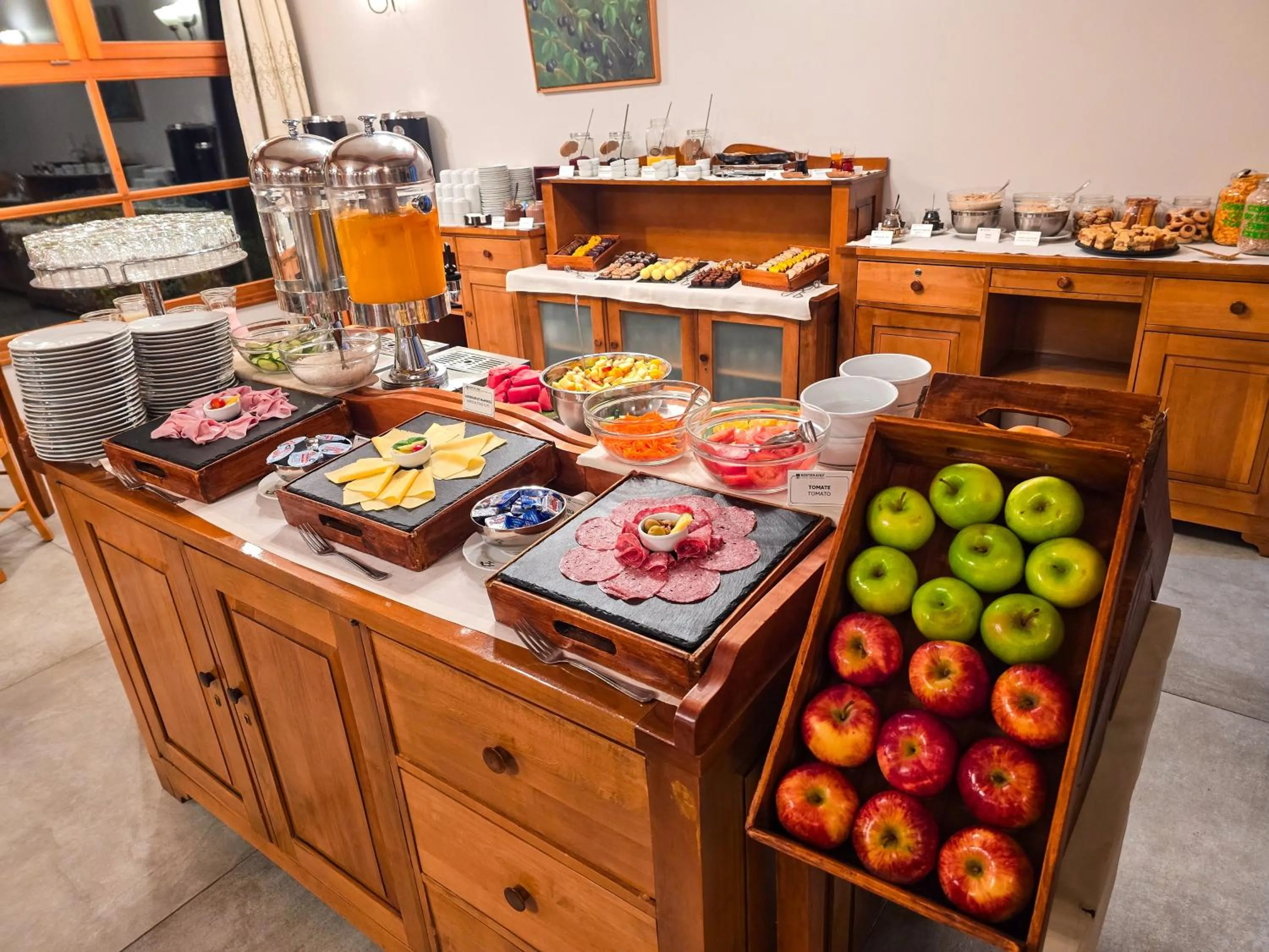 Breakfast in Hotel Kosten Aike