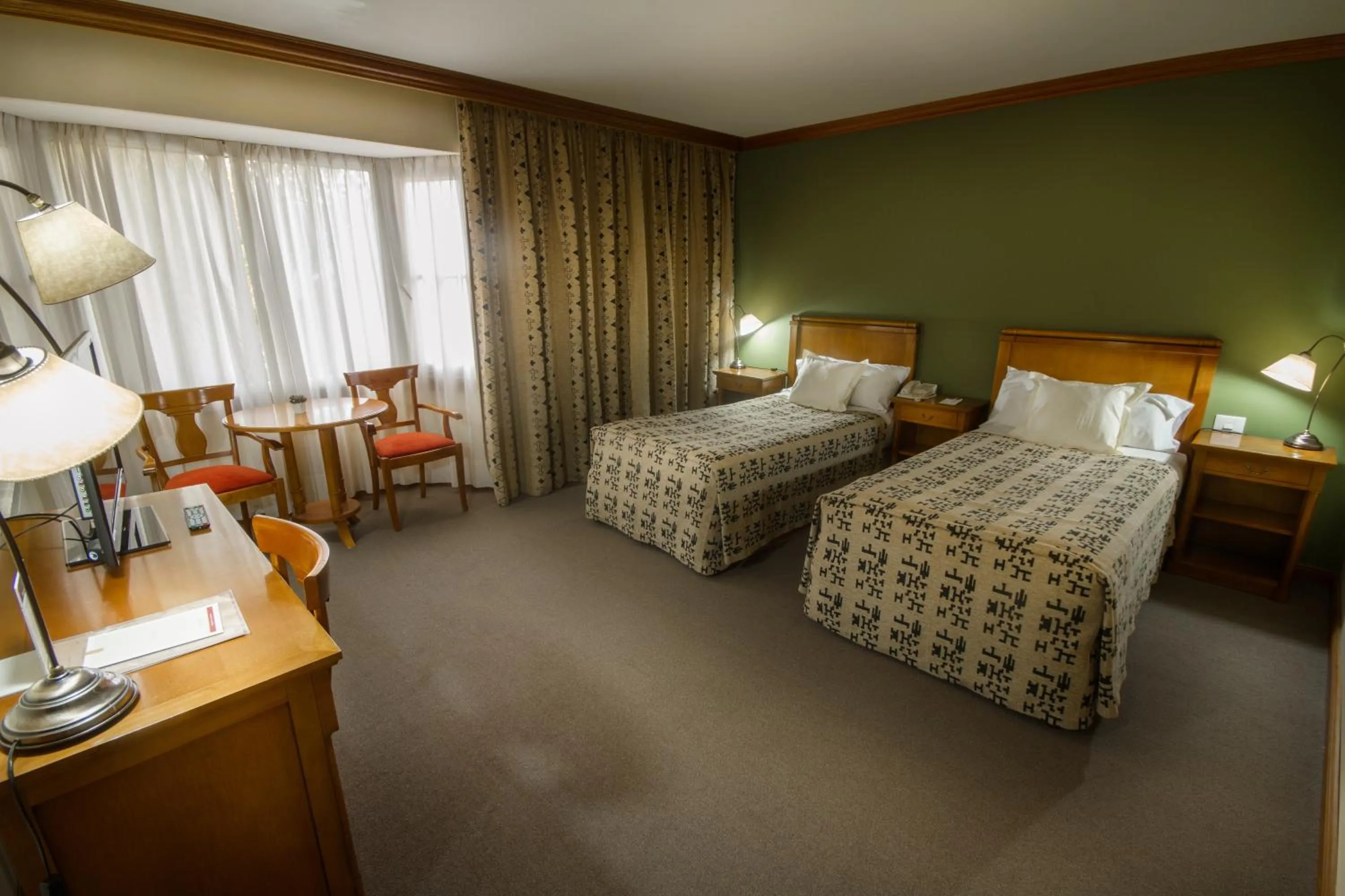 Bedroom, Bed in Hotel Kosten Aike