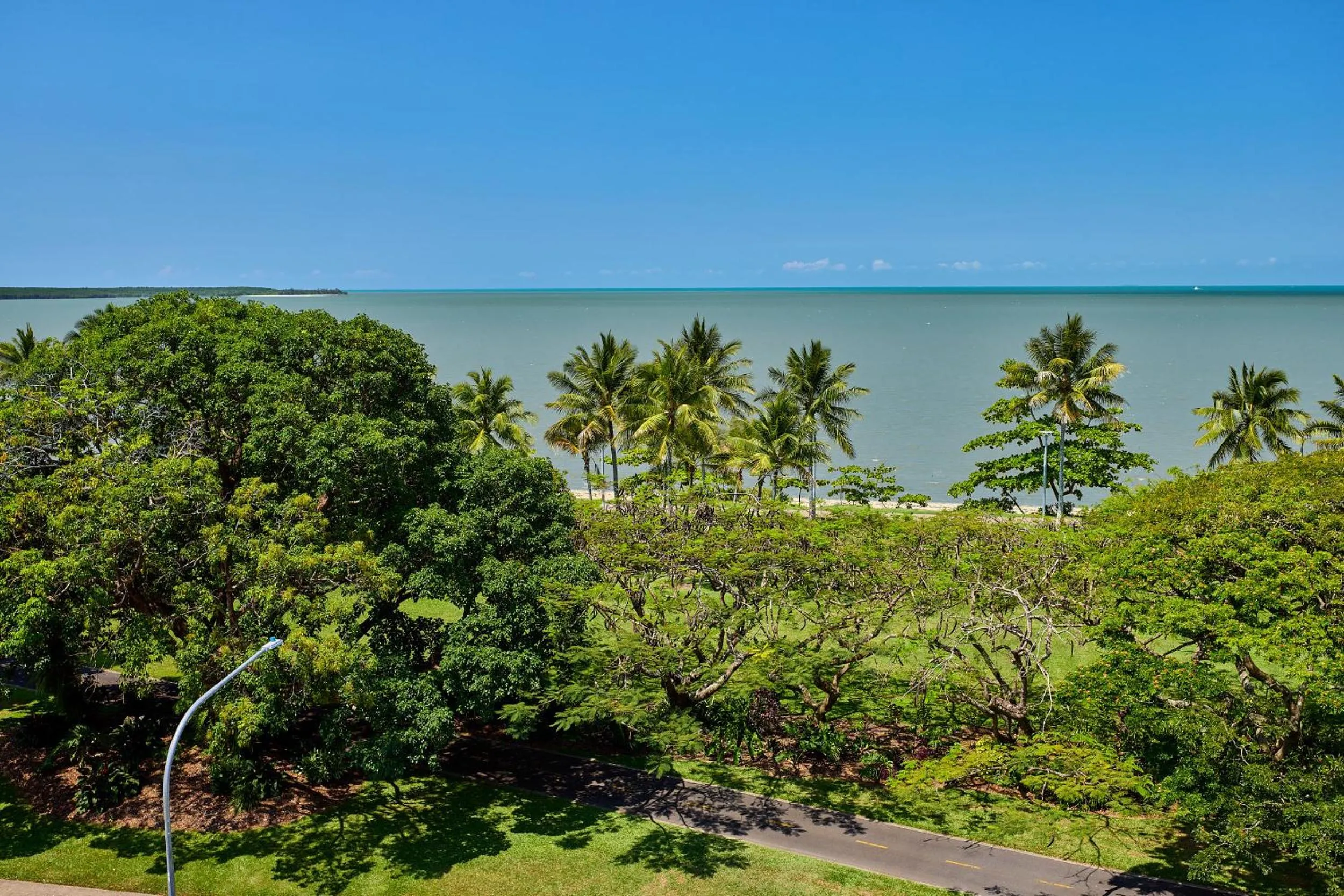 Sea view in Cairns Harbourside Hotel