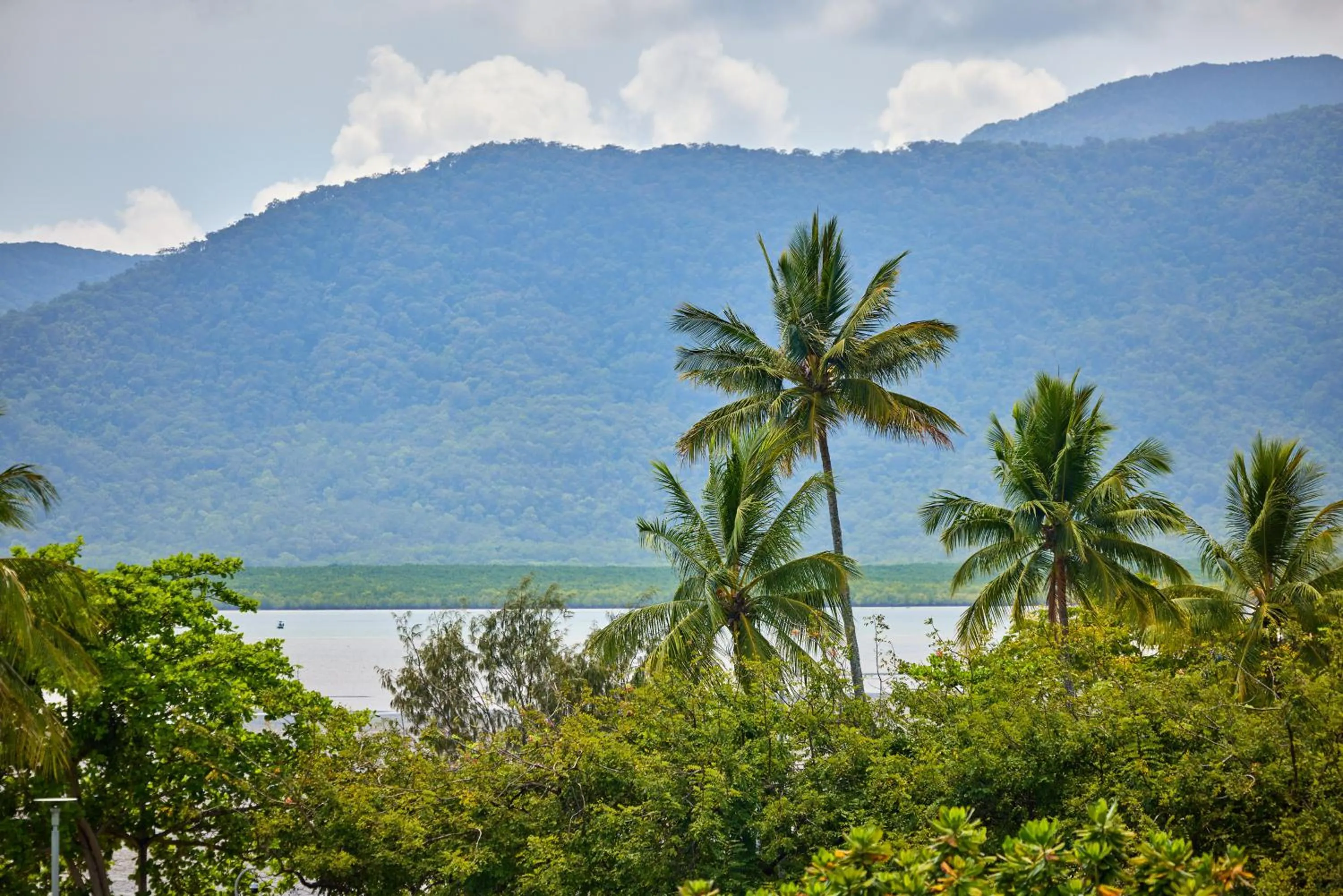 Sea view in Cairns Harbourside Hotel
