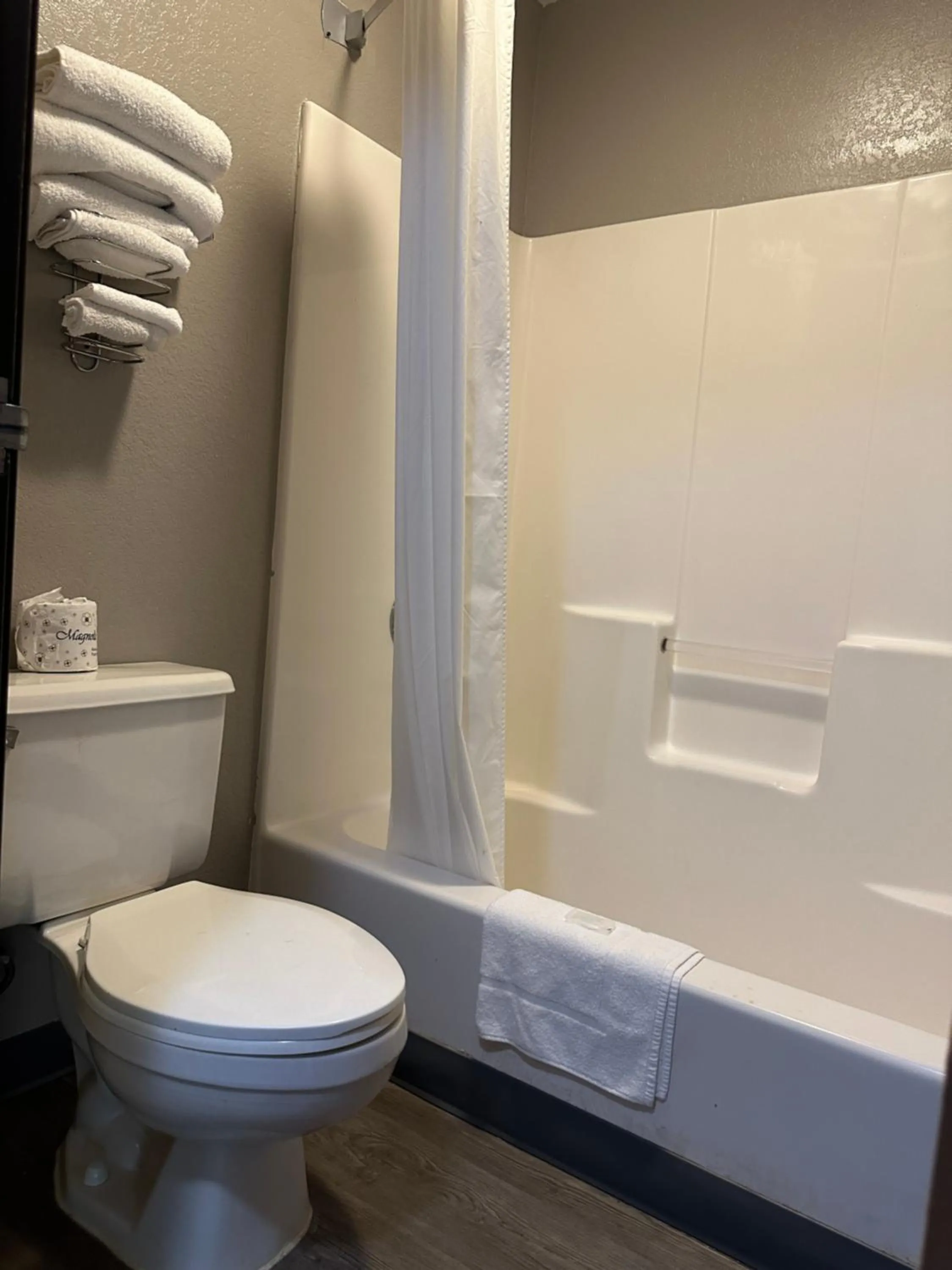 Shower in Super 8 by Wyndham Richfield Cleveland