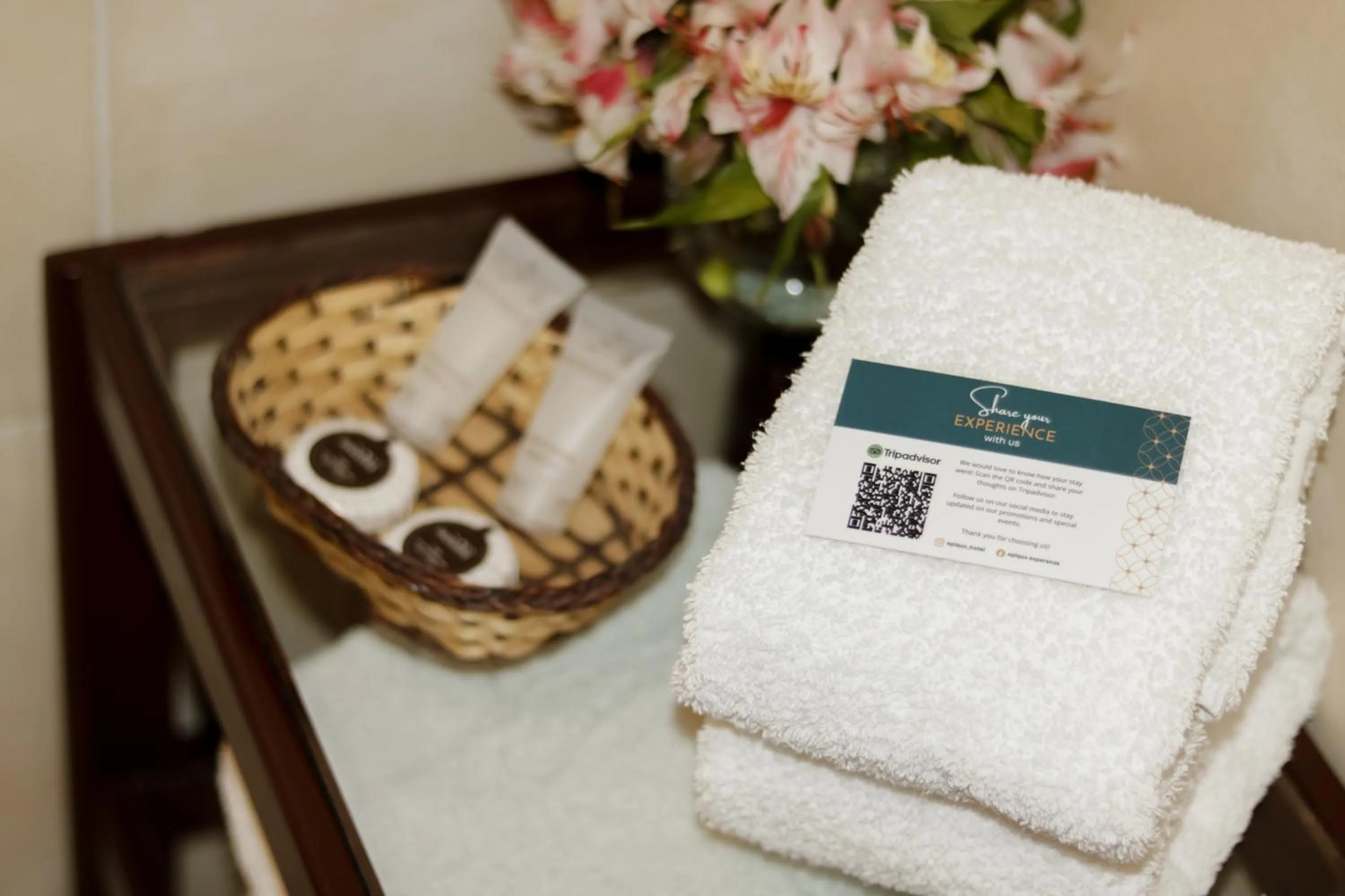 Toilet in Epiqus Hotel