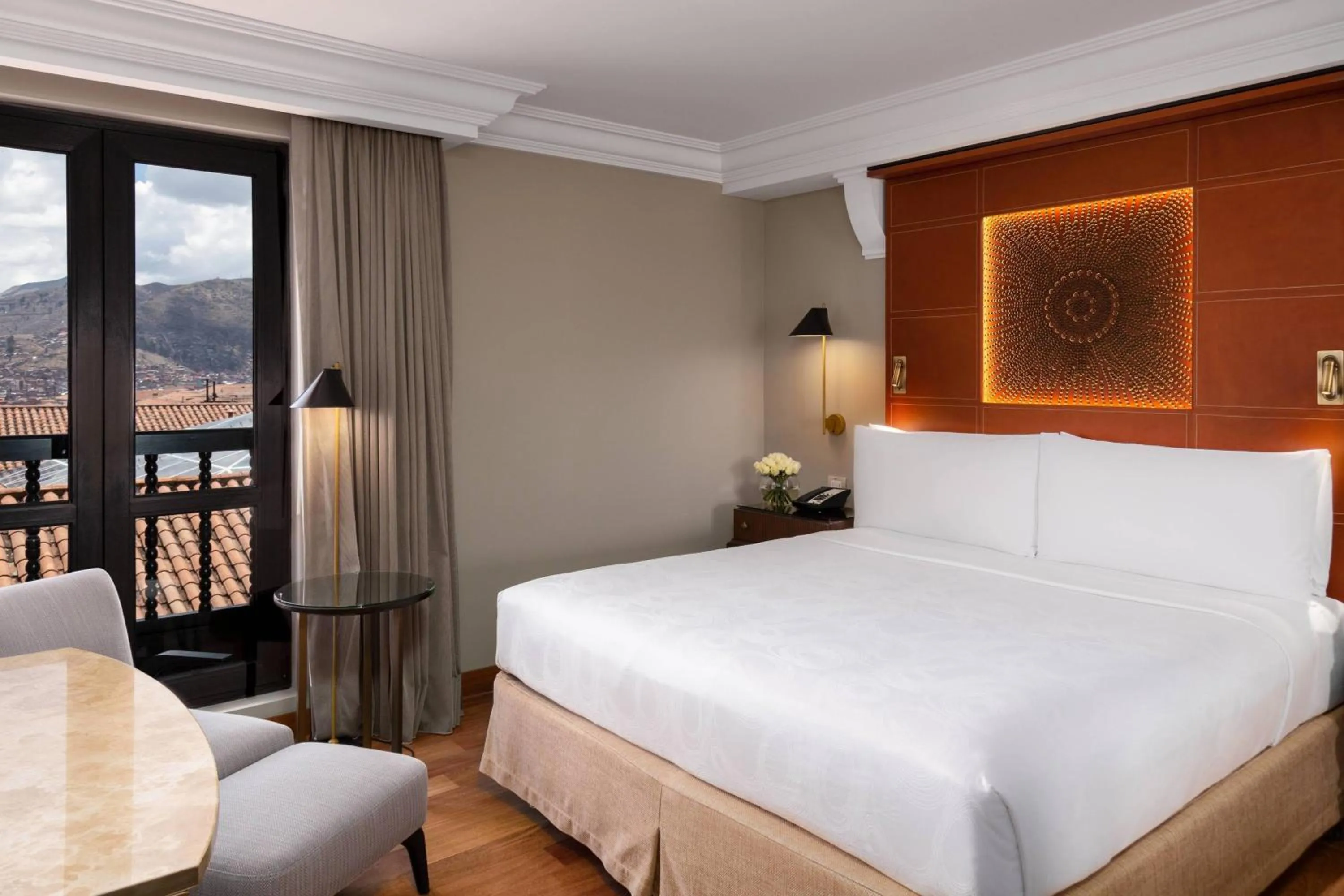 Photo of the whole room, Bed in JW Marriott El Convento Cusco