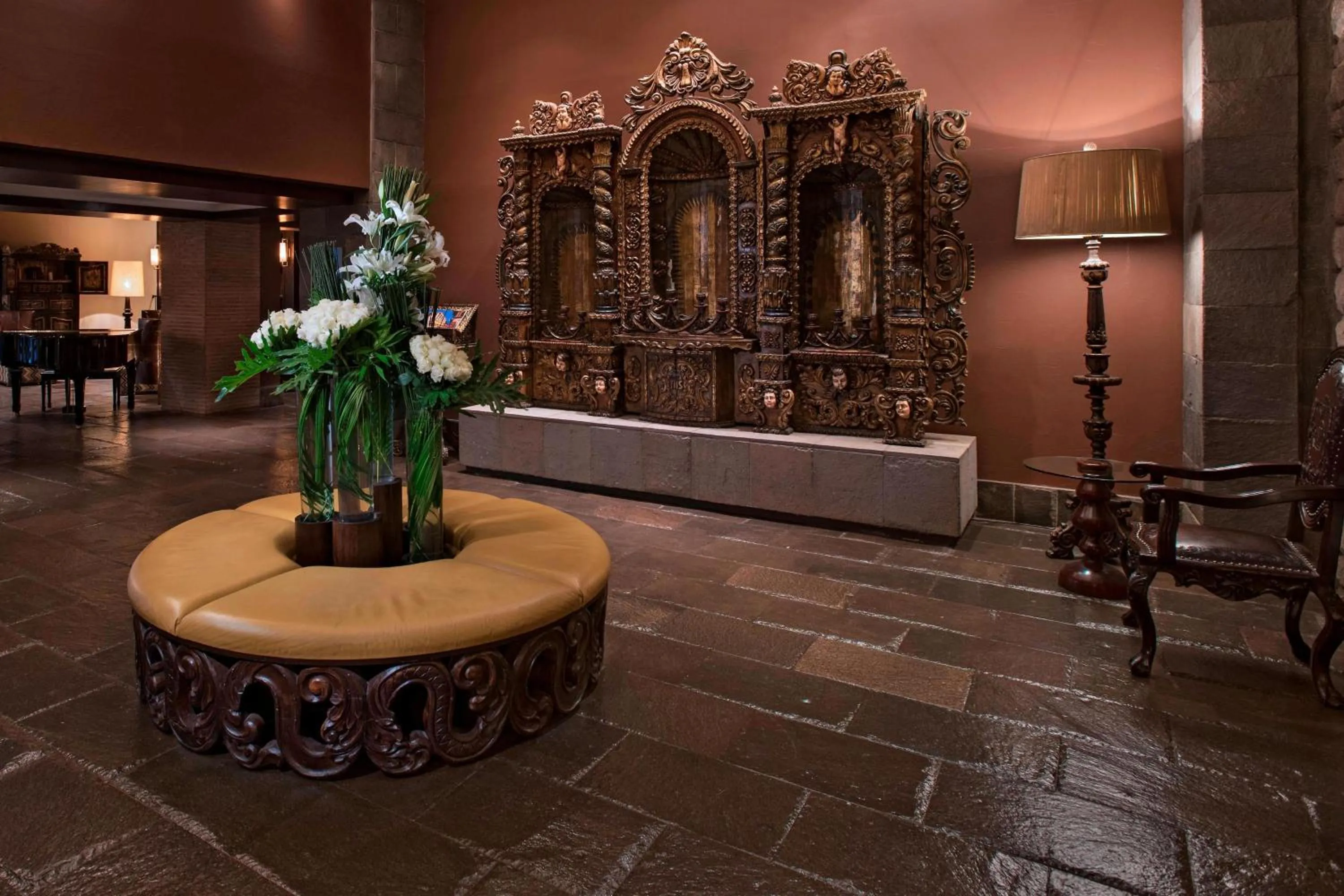 Lobby or reception in JW Marriott El Convento Cusco