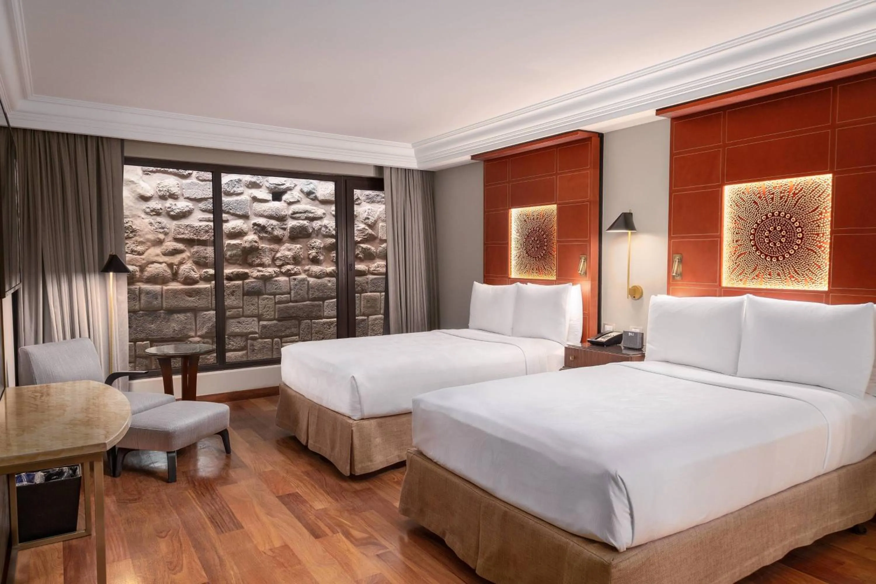 Photo of the whole room, Bed in JW Marriott El Convento Cusco