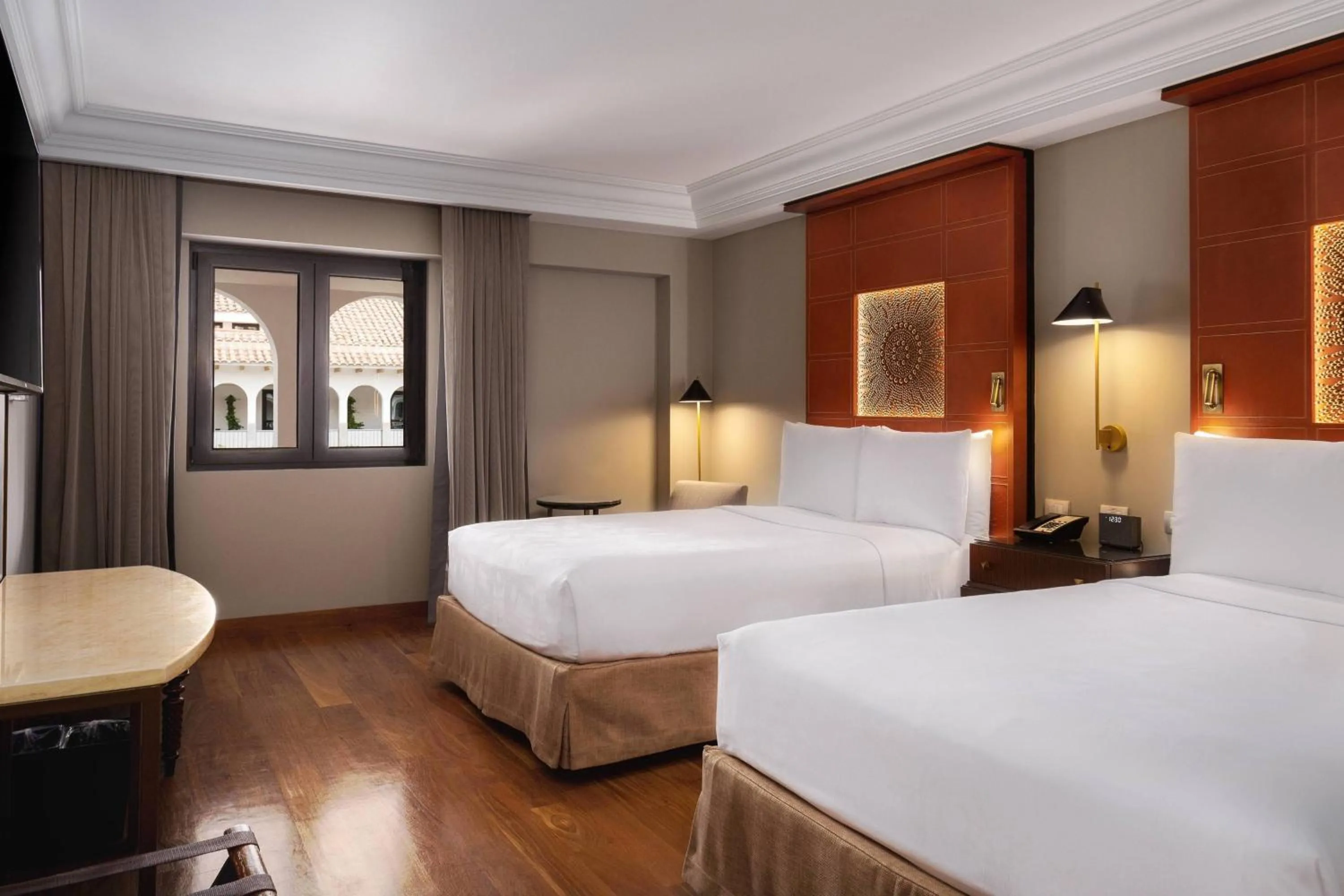 Photo of the whole room, Bed in JW Marriott El Convento Cusco