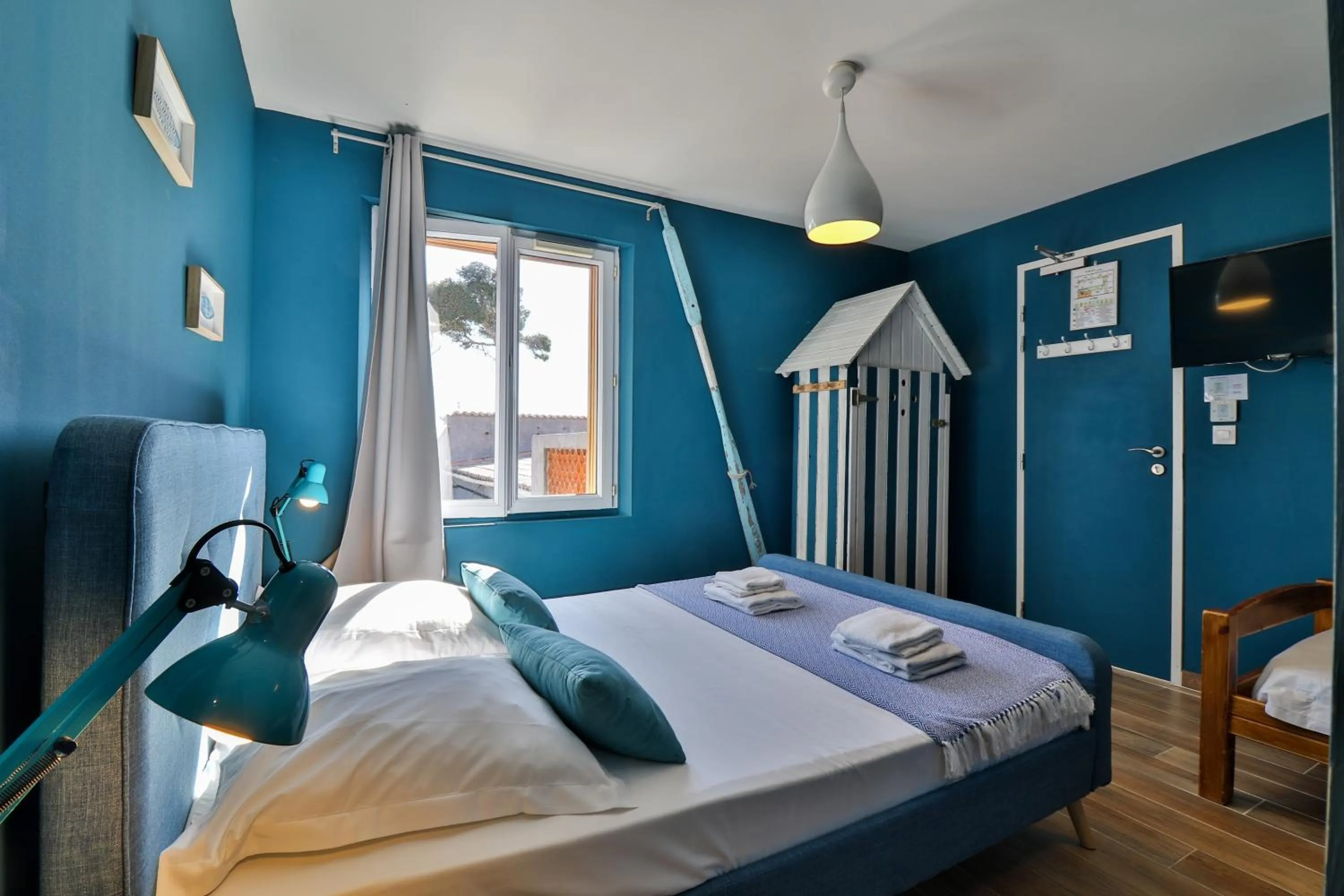 Bed in Hôtel La Bastide