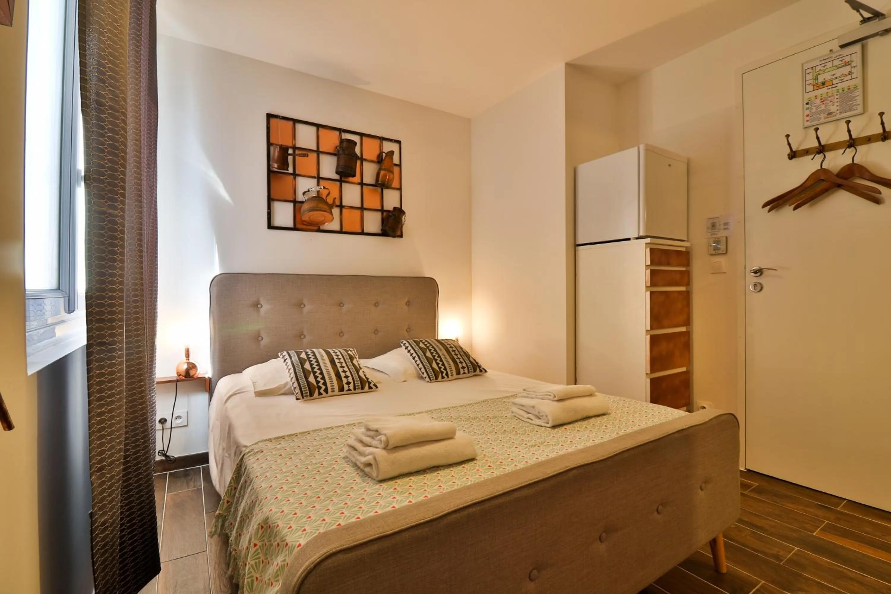 Bed in Hôtel La Bastide