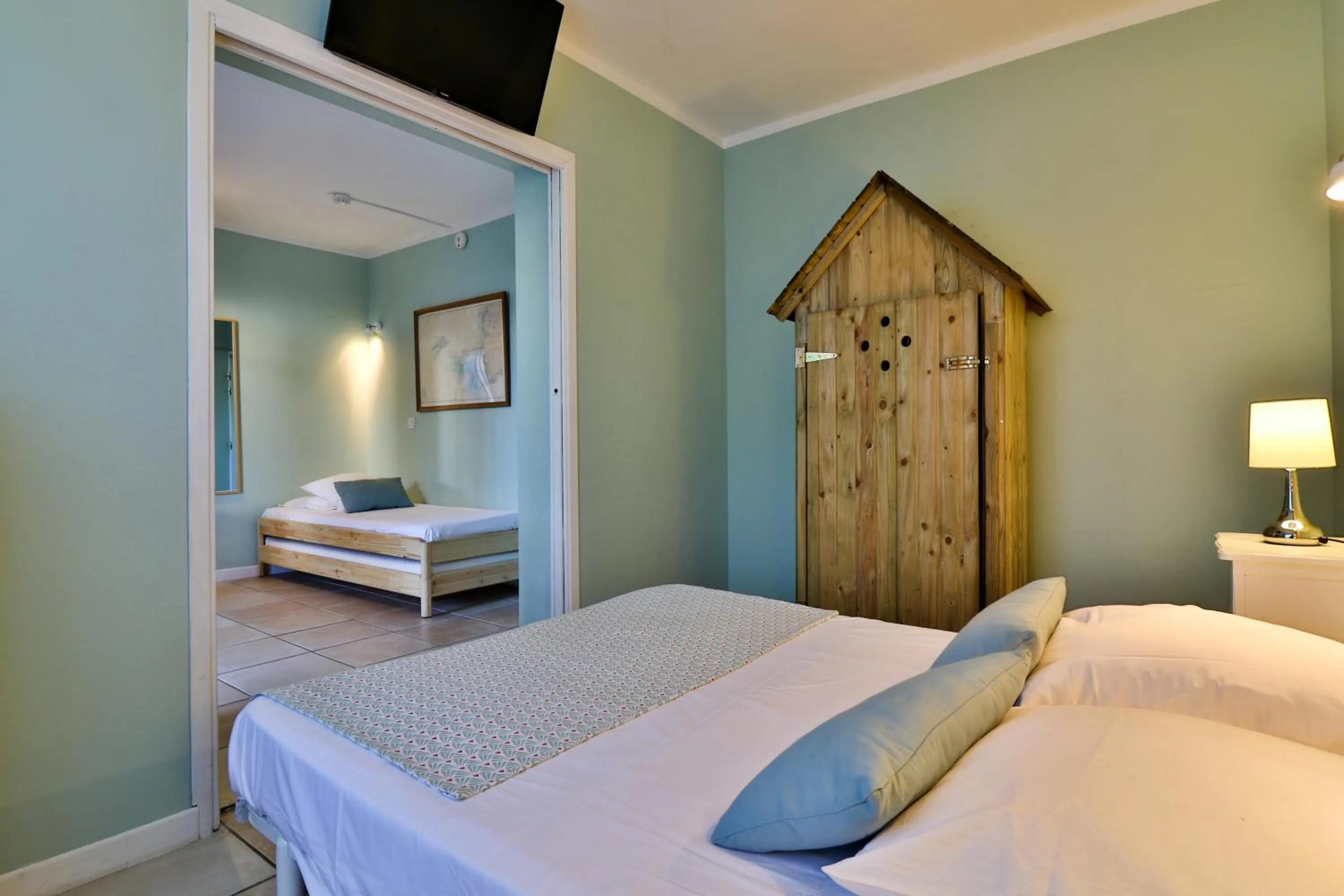 Bed in Hôtel La Bastide