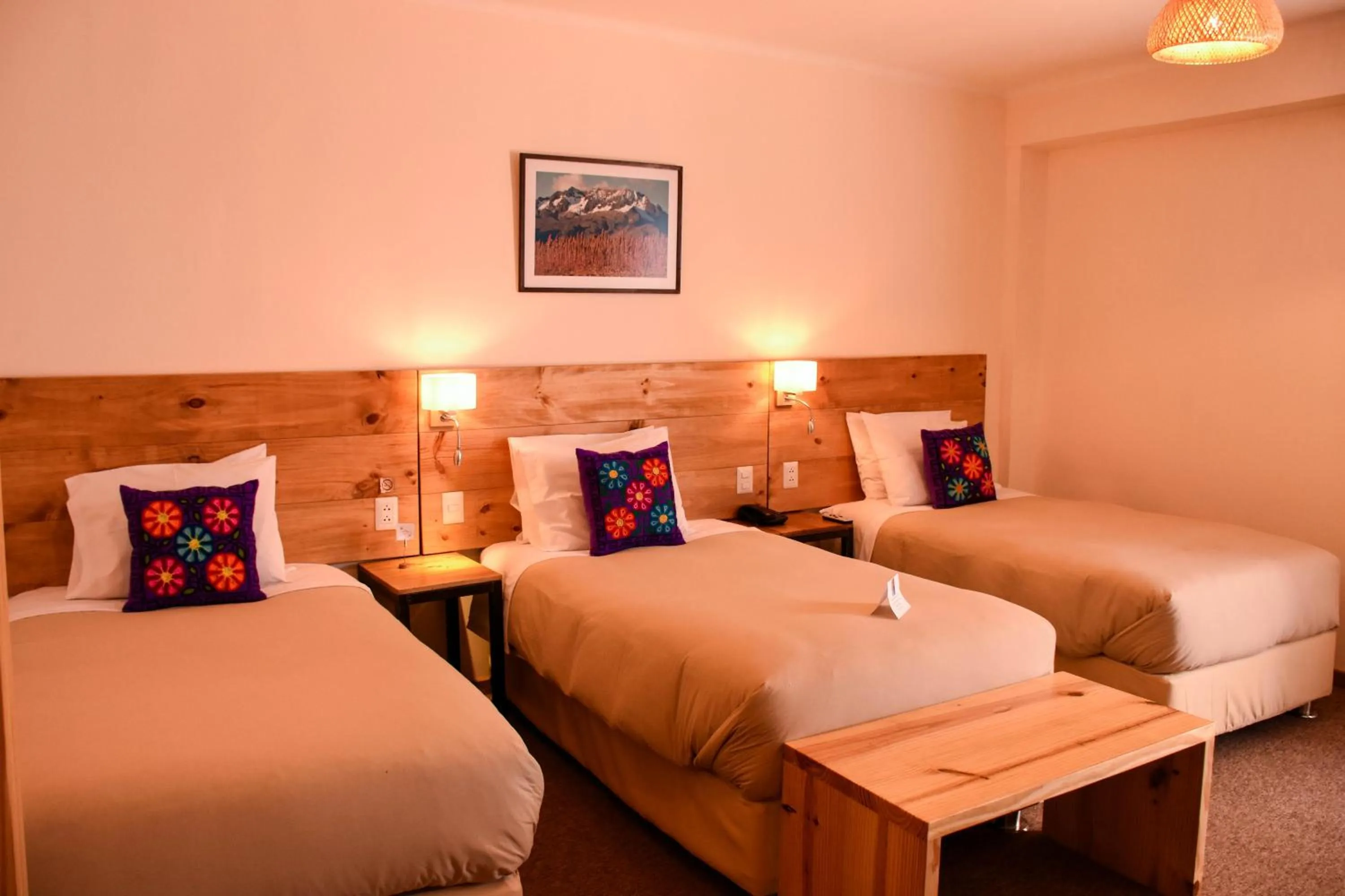 Bed in Cooper Hotel Boutique