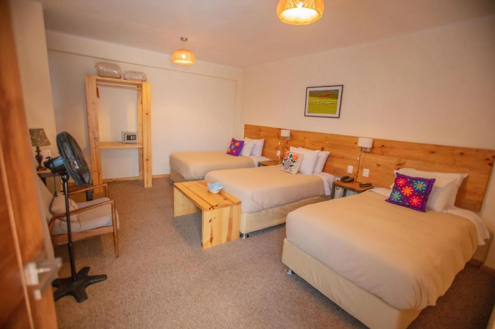 Bed in Cooper Hotel Boutique