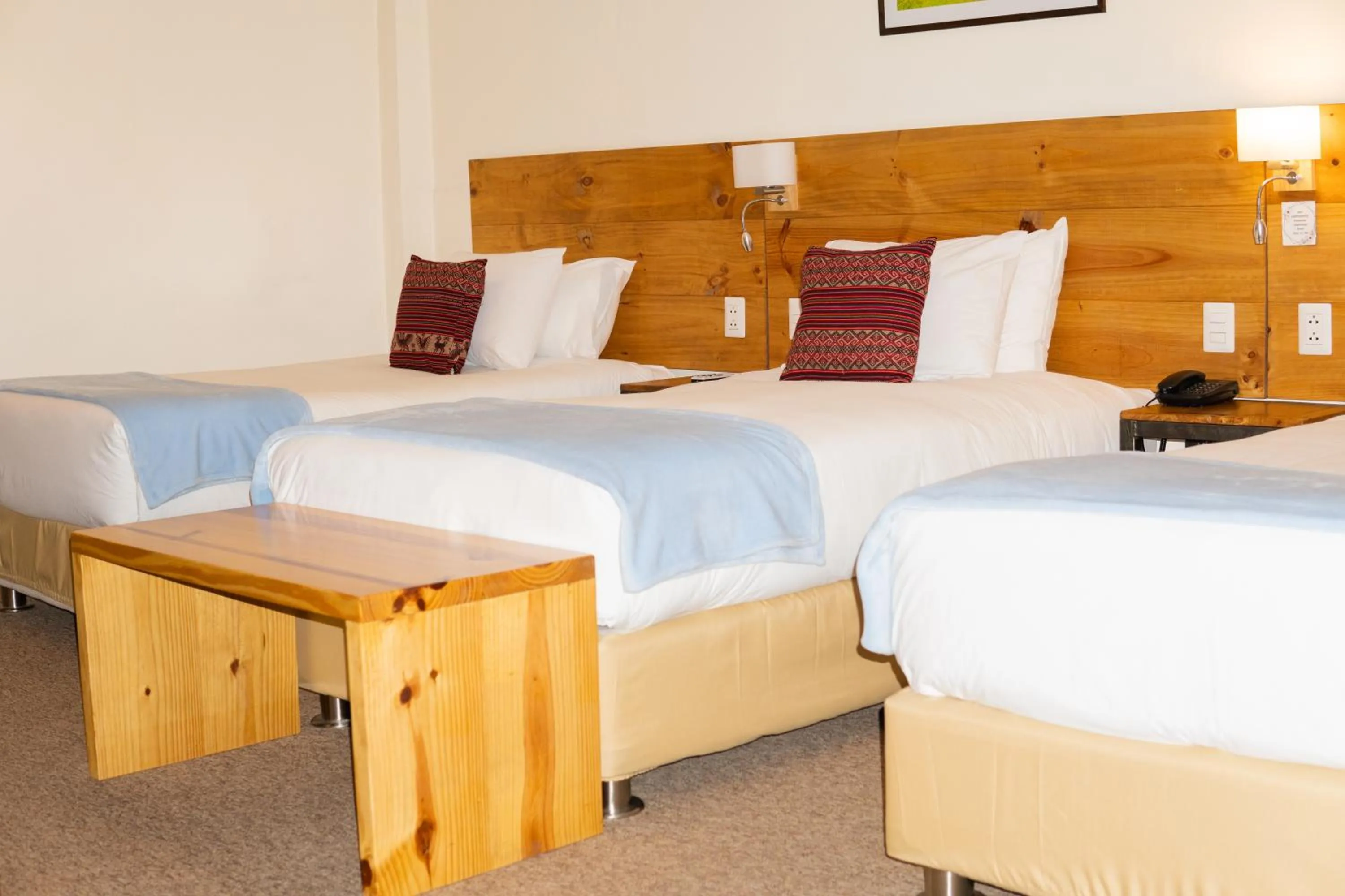 Bed in Cooper Hotel Boutique