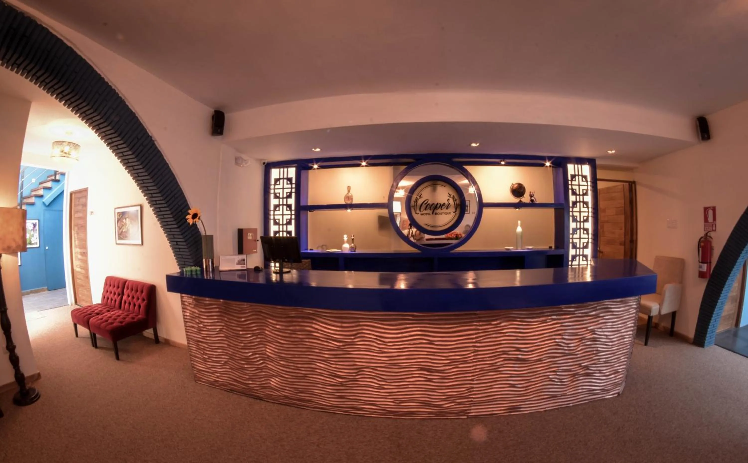 Lobby or reception in Cooper Hotel Boutique