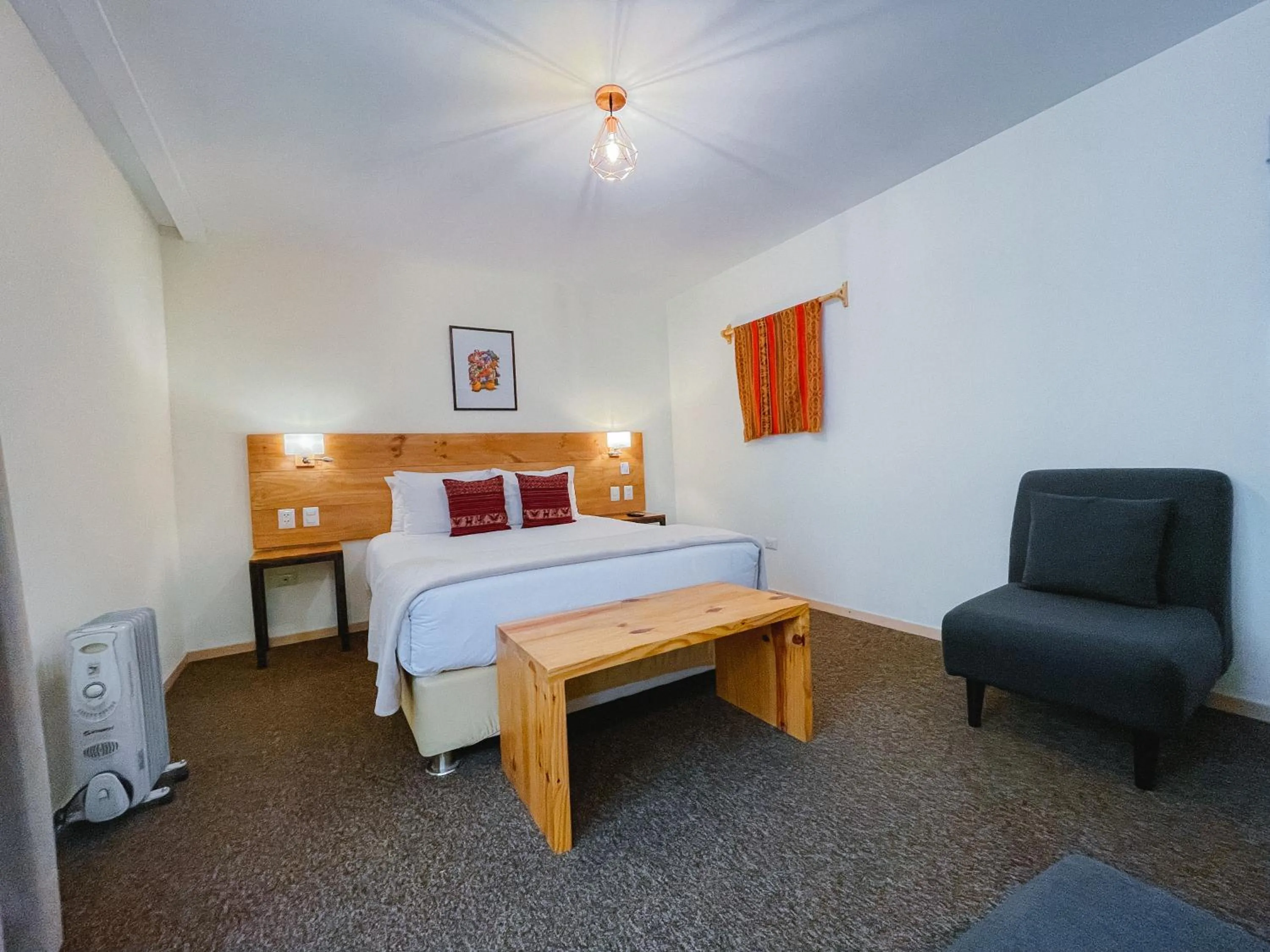 Bed in Cooper Hotel Boutique