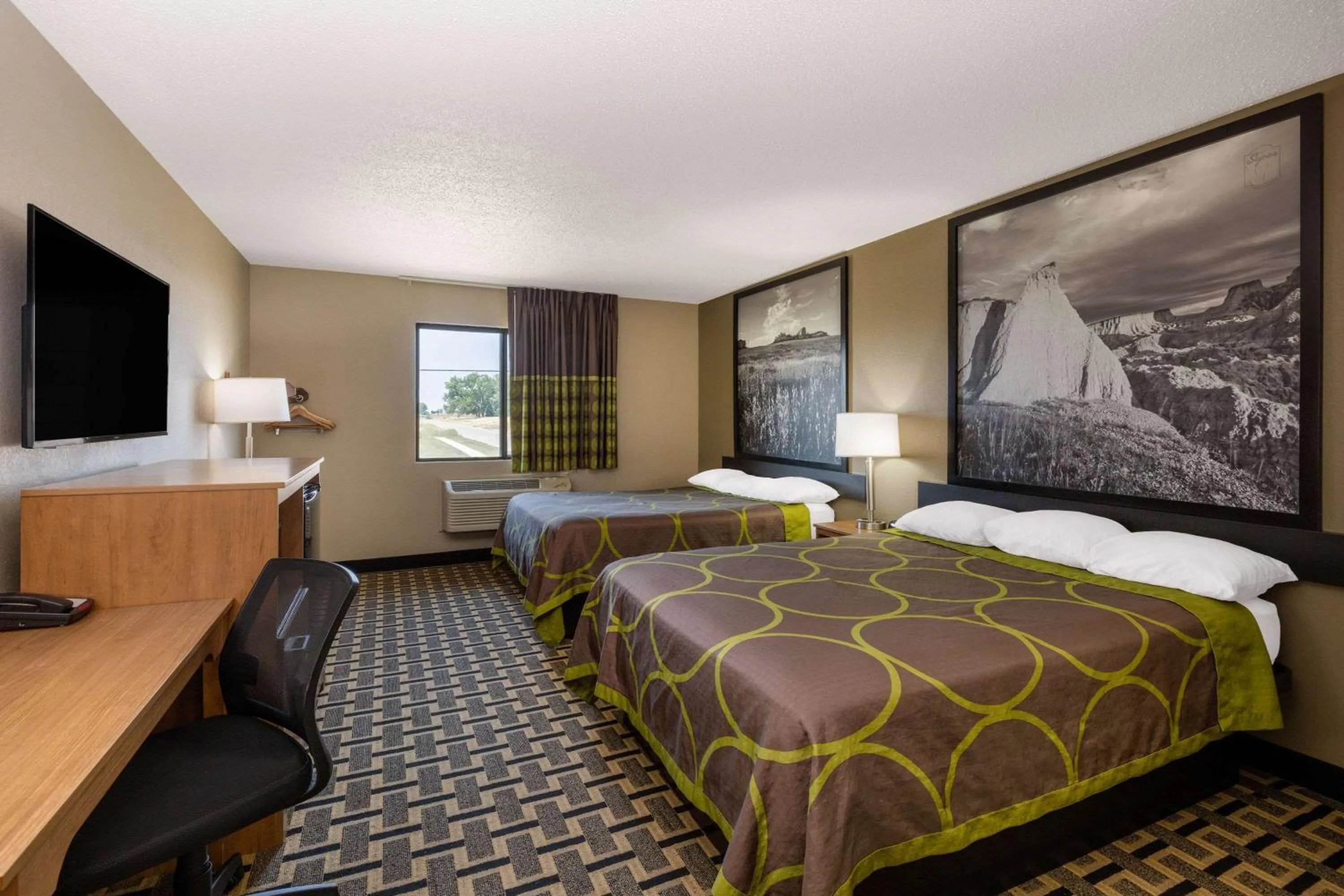 Bedroom, Bed in Super 8 by Wyndham O Neill NE