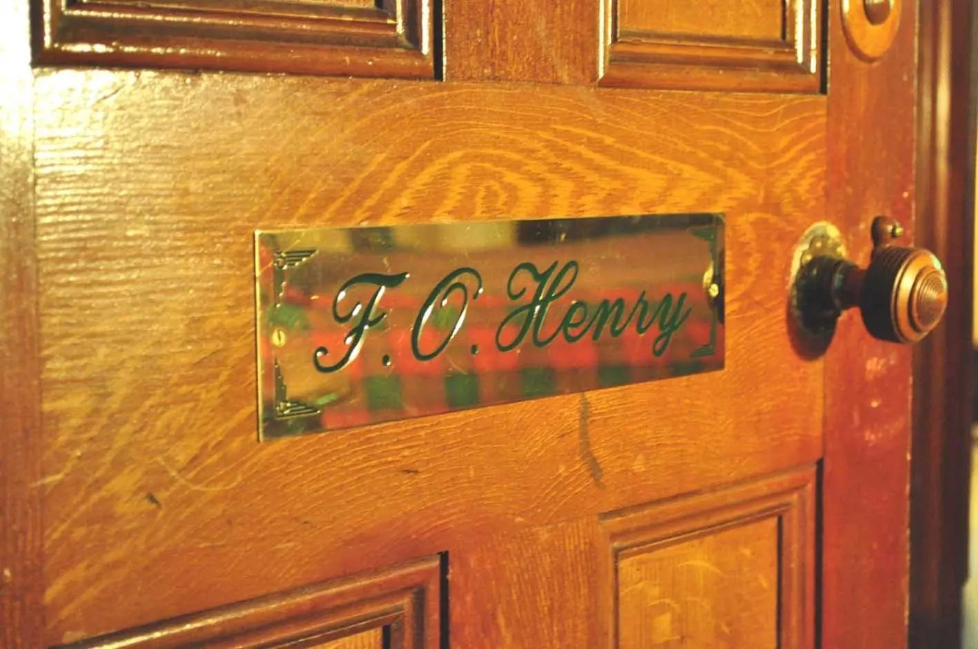 Decorative detail in Ormiston House