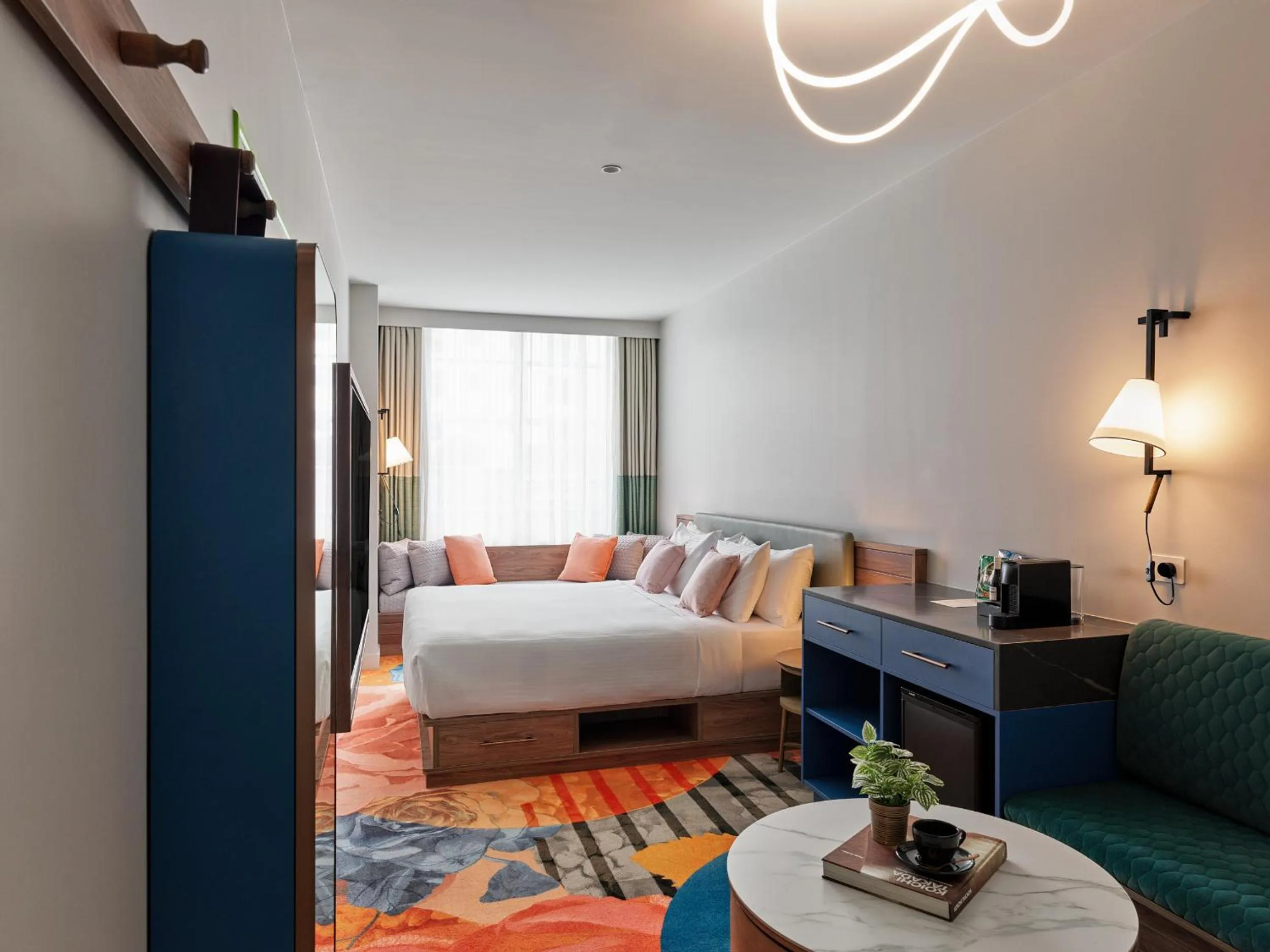 Bed in The Clarence Hotel Sydney