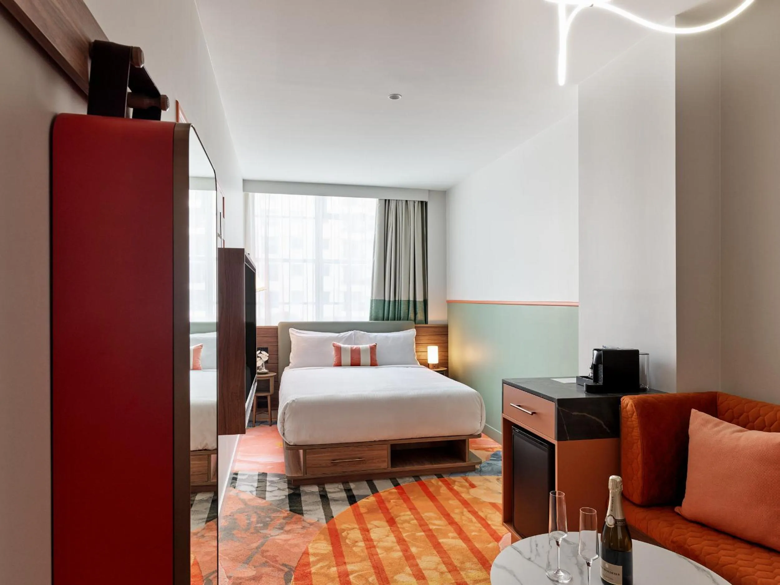 Bed in The Clarence Hotel Sydney