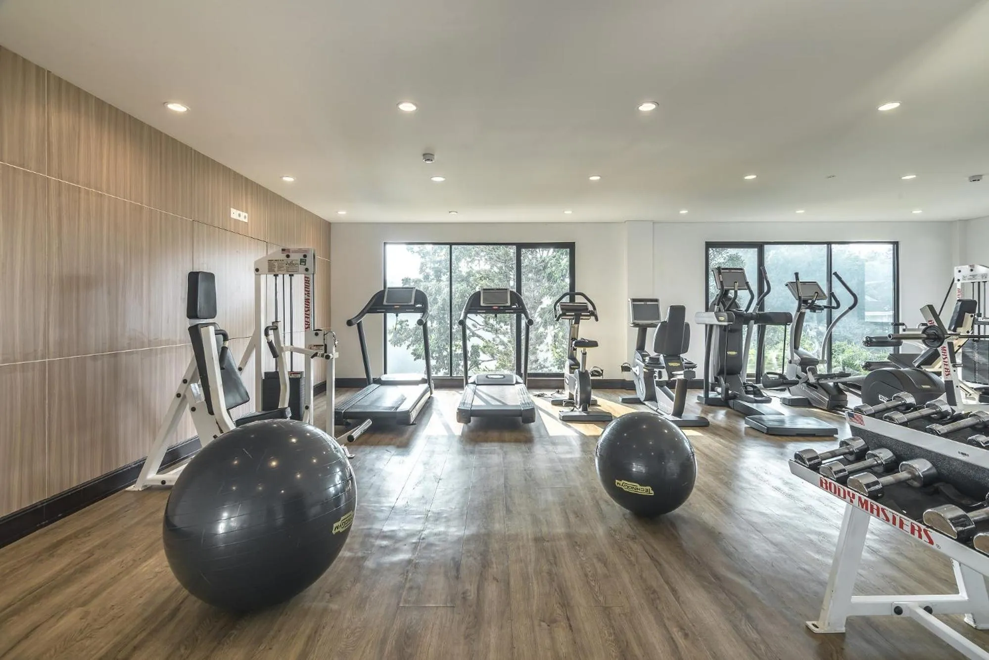 Fitness centre/facilities in Lido Lake Resort by MNC Hotel