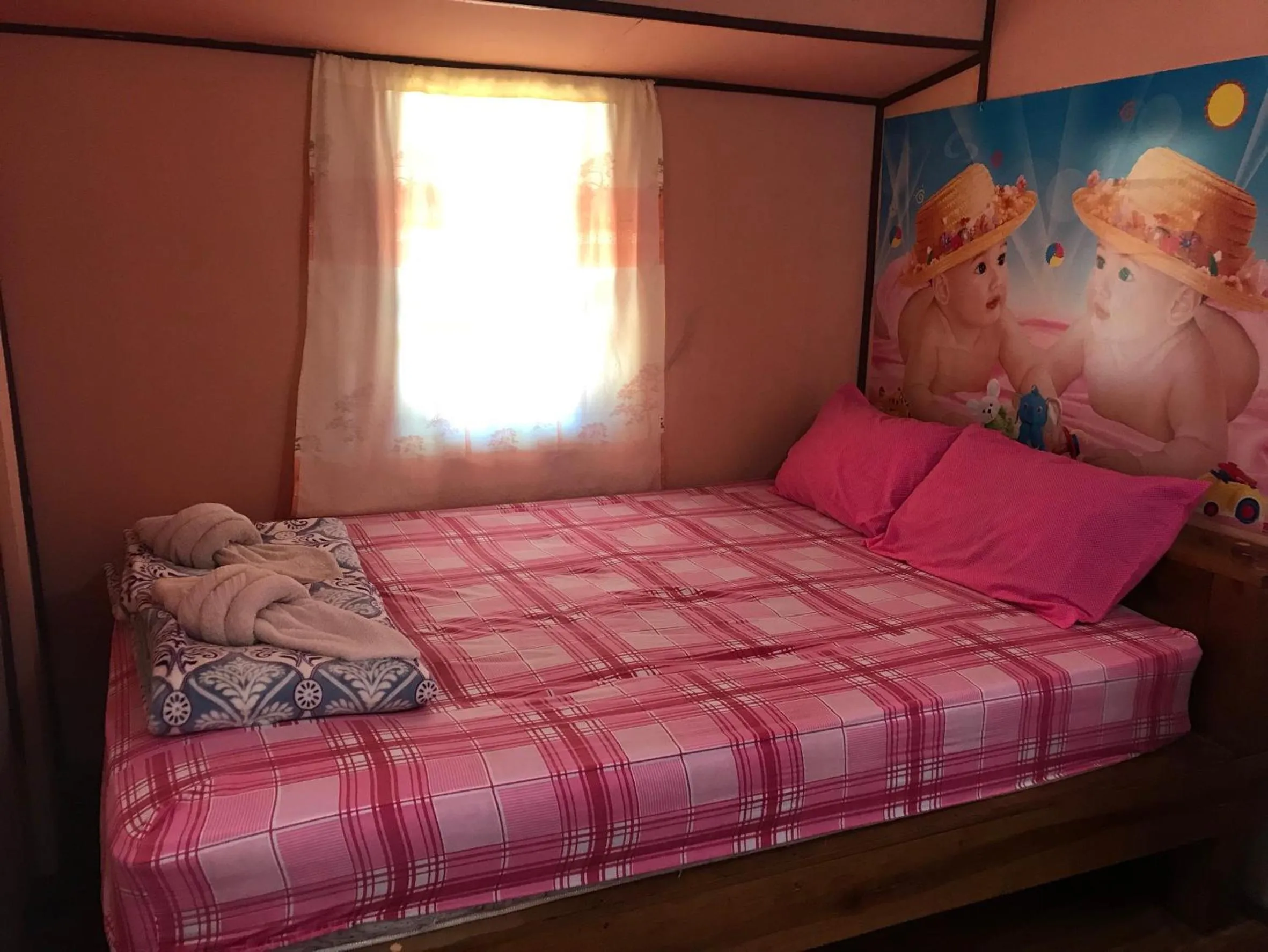 Bed in Koh Mak Green View Resort