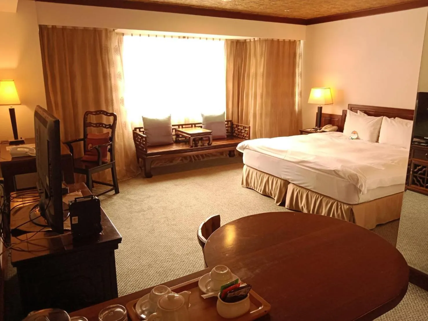 Property building, Bed in Beautiful Hotel Taipei