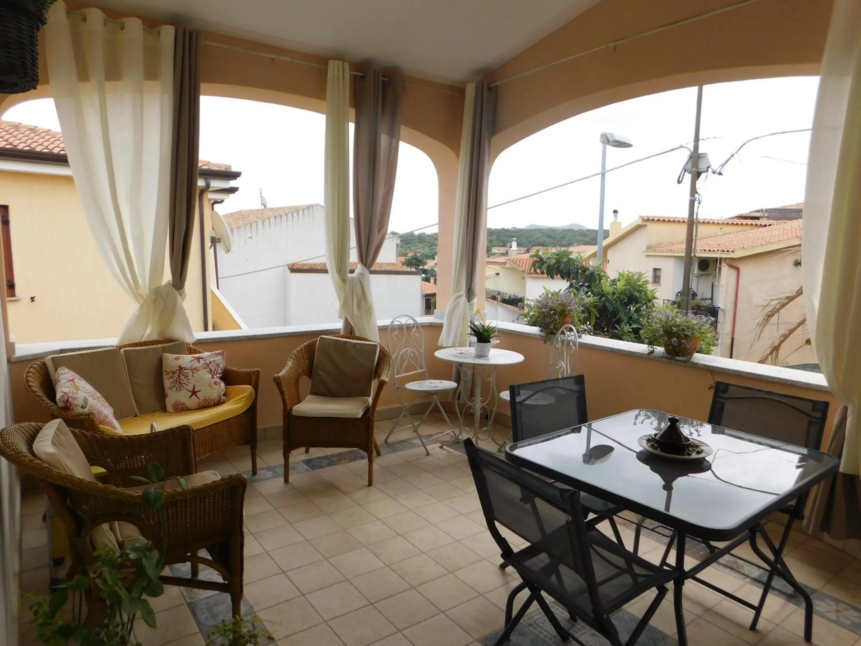 Balcony/Terrace in B&B Sos Manneddos