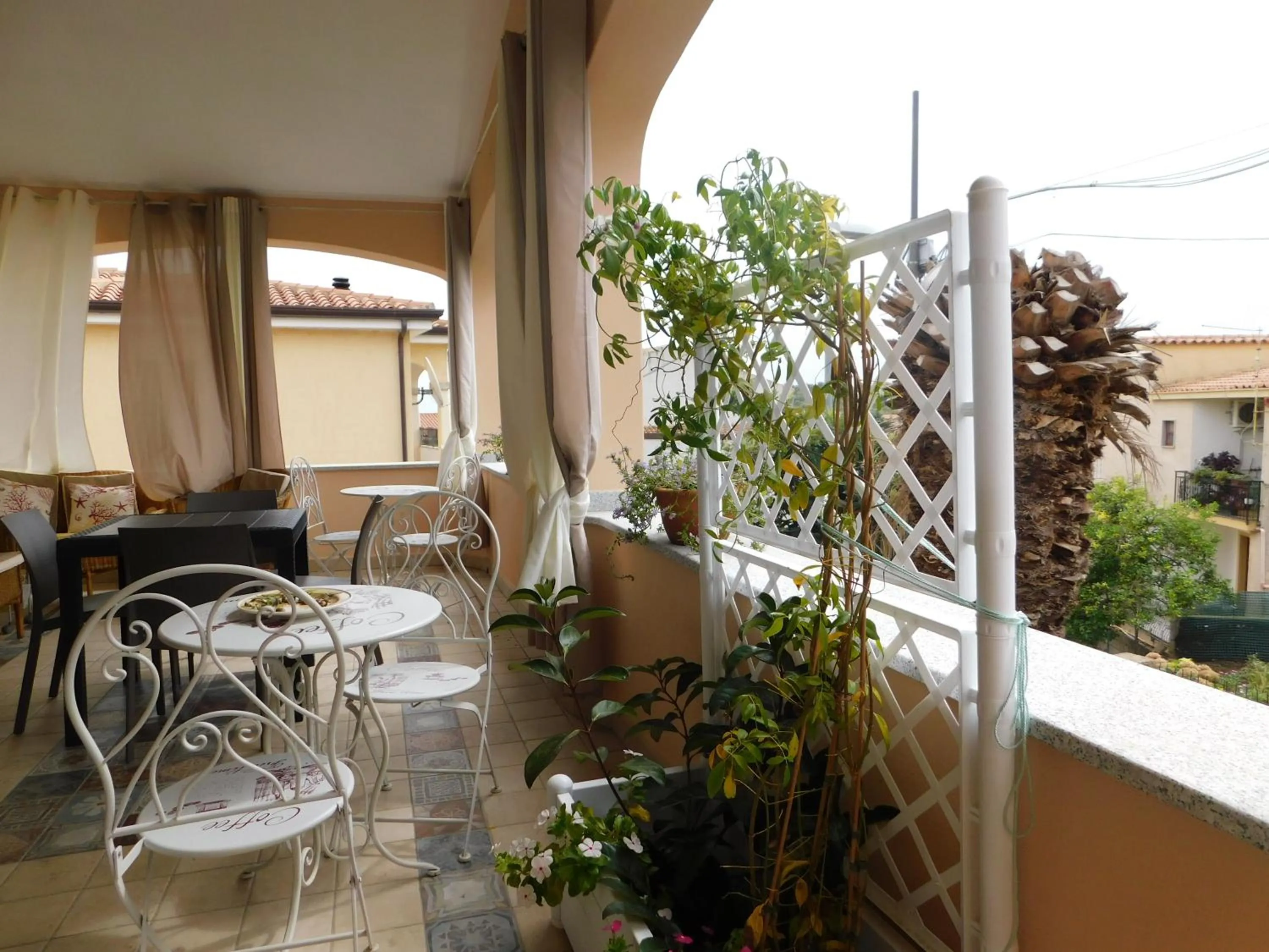 Balcony/Terrace in B&B Sos Manneddos