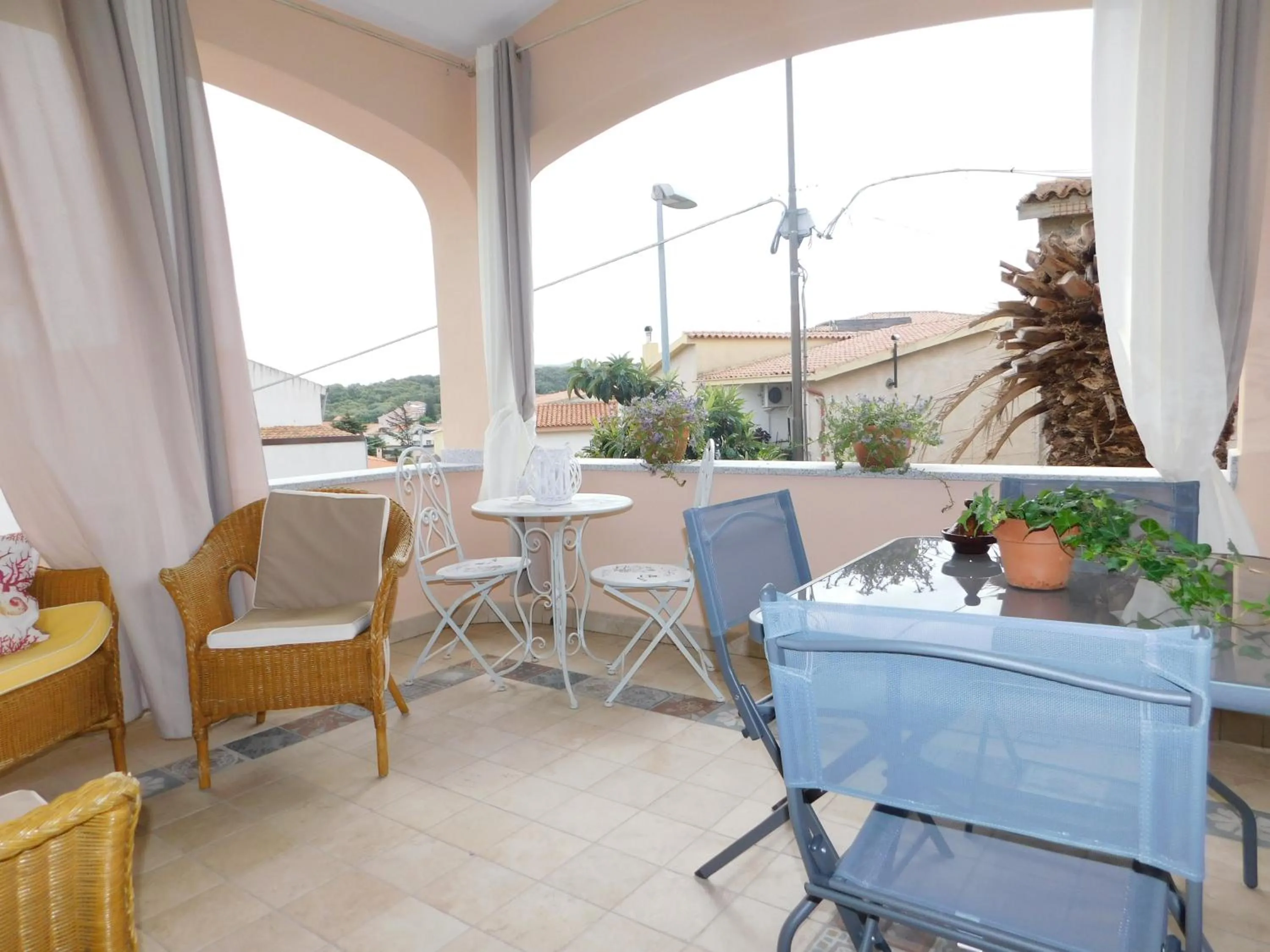 Balcony/Terrace in B&B Sos Manneddos