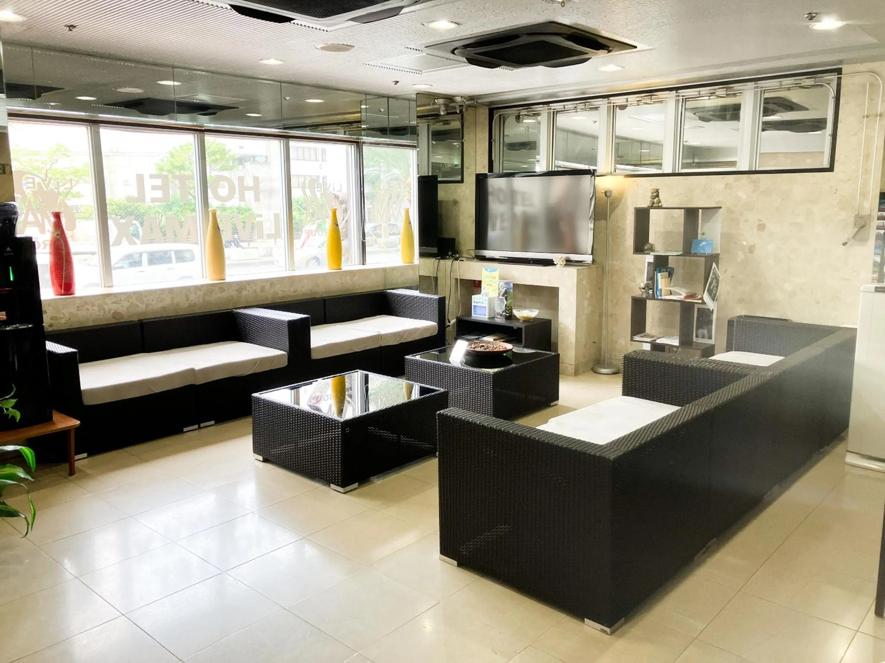 Lobby or reception in HOTEL LiVEMAX BUDGET Naha