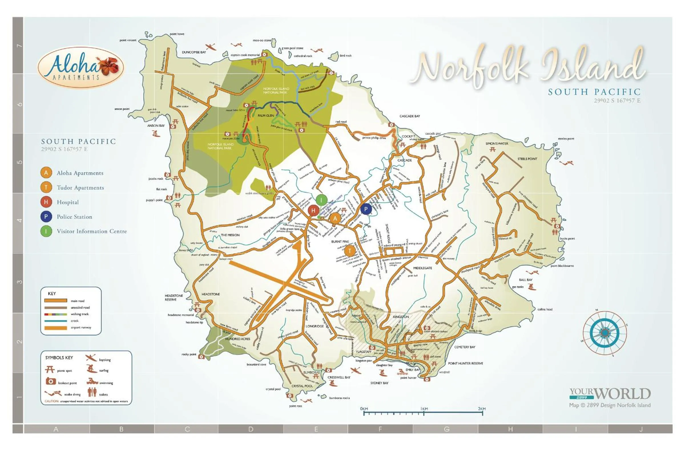 Nearby landmark in Aloha Apartments