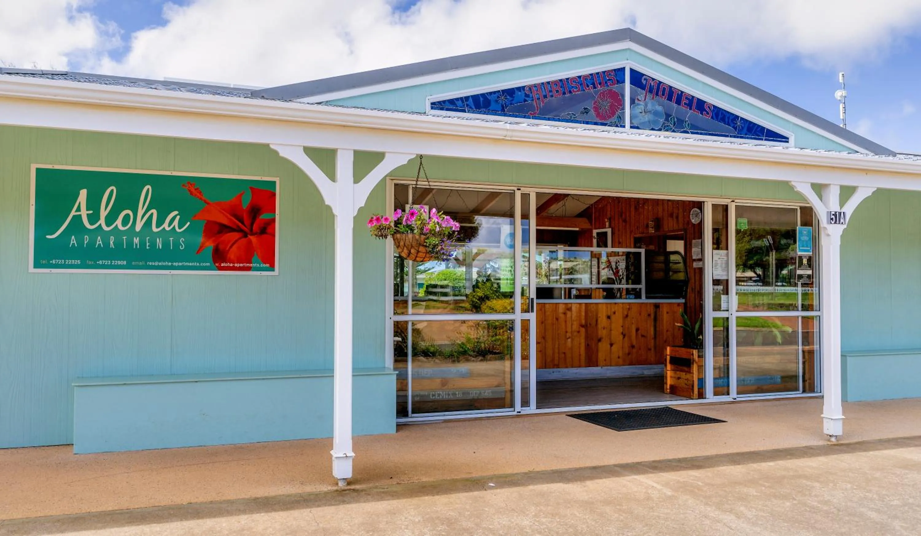 Lobby or reception in Aloha Apartments
