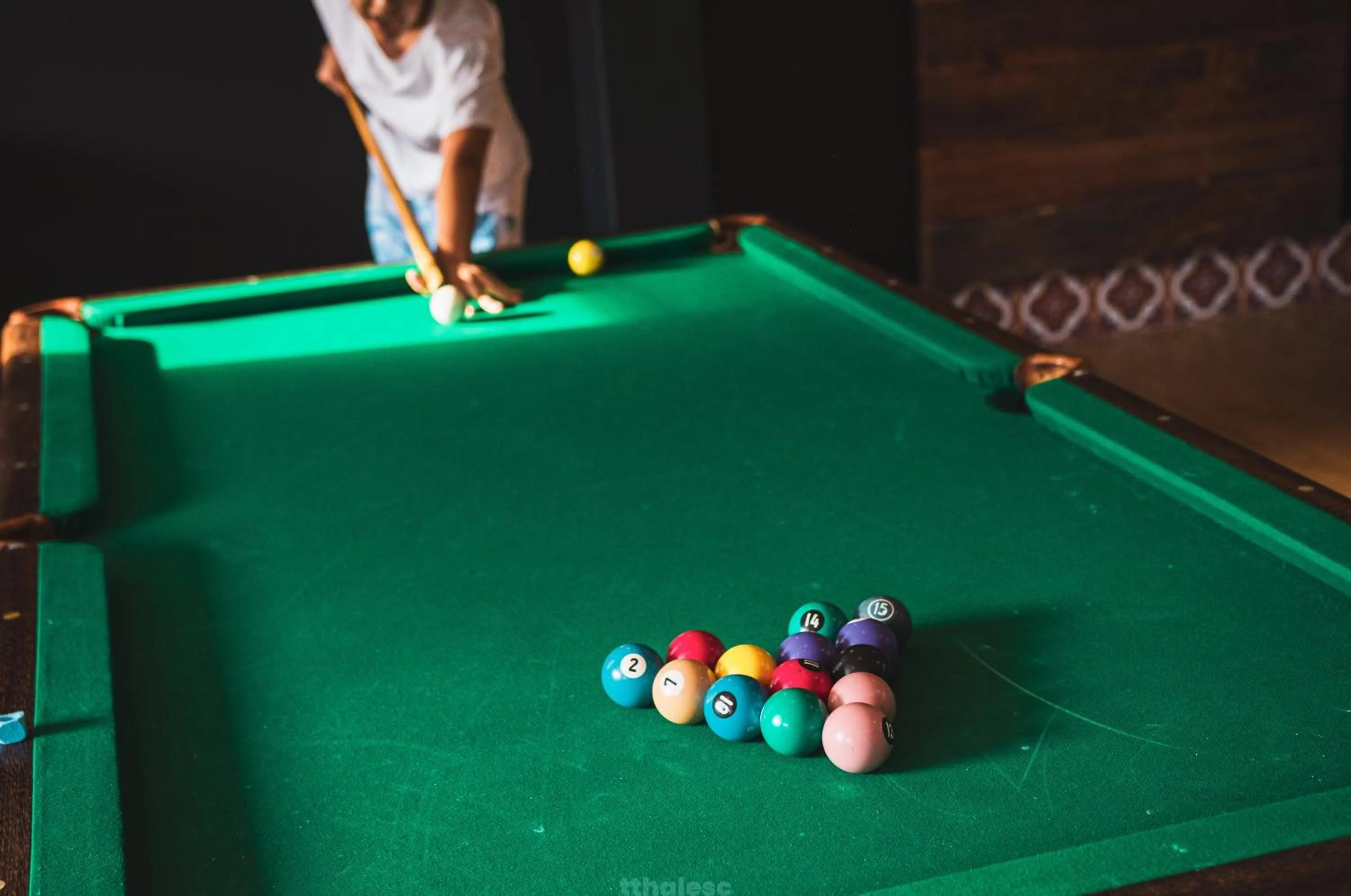 Billiard in Hotel Estilo de Minas