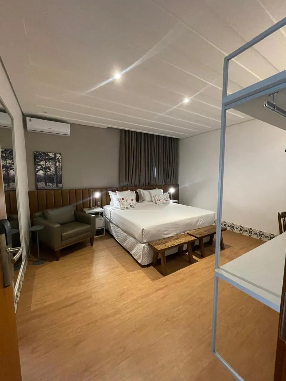 Bedroom, Bed in Hotel Estilo de Minas