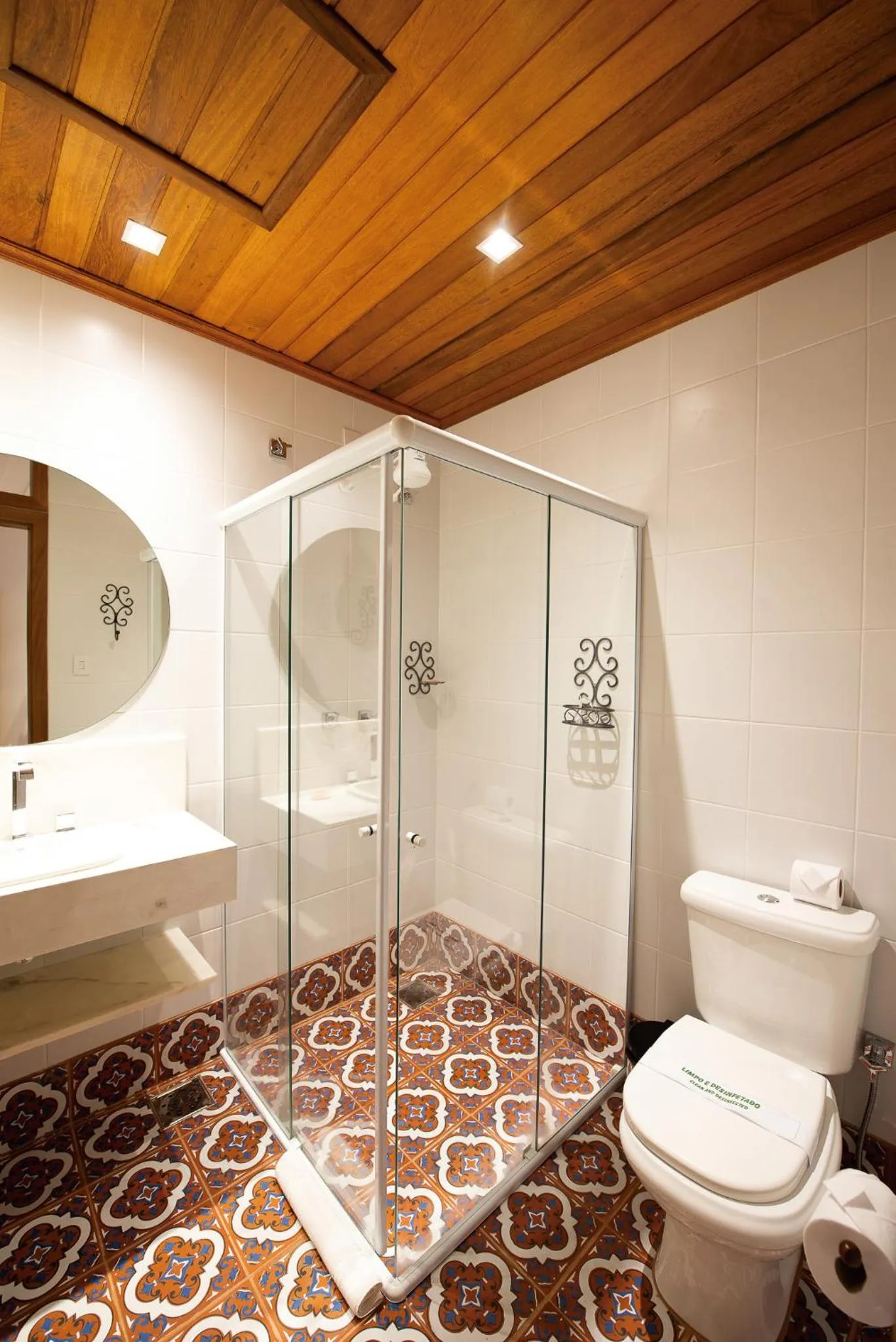 Bathroom in Hotel Estilo de Minas