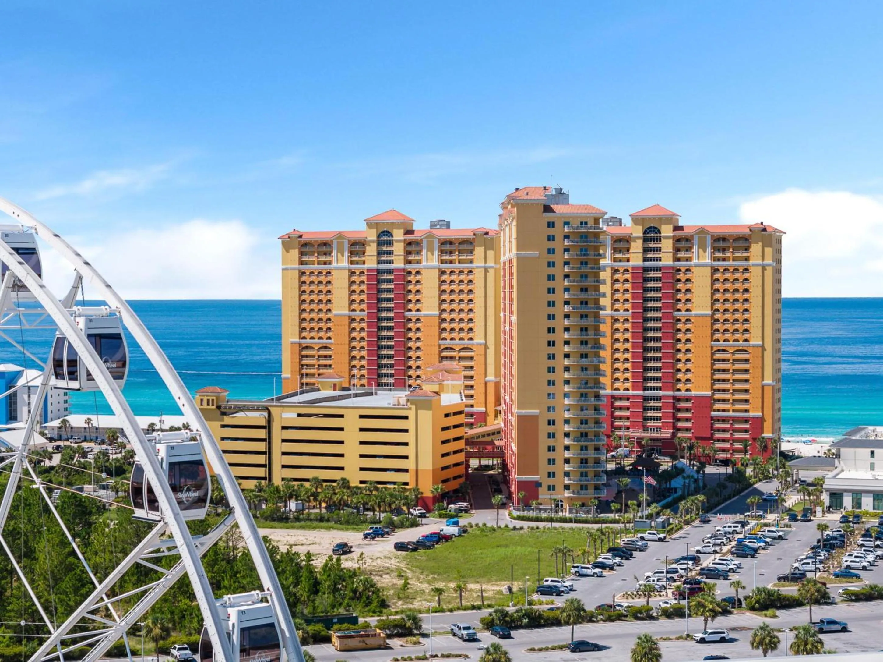 Property building in Calypso Beach Resort