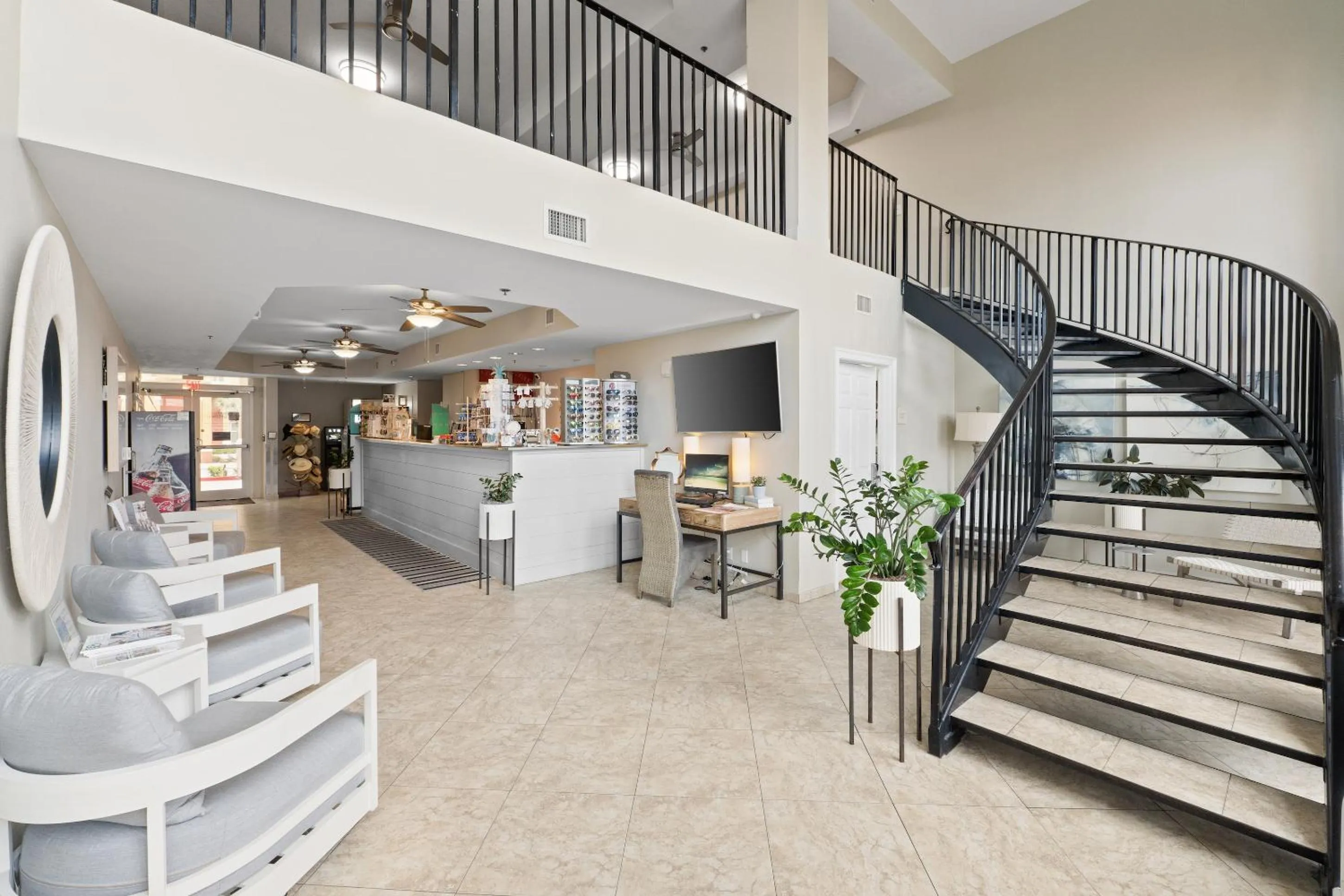 Lobby or reception in Calypso Beach Resort