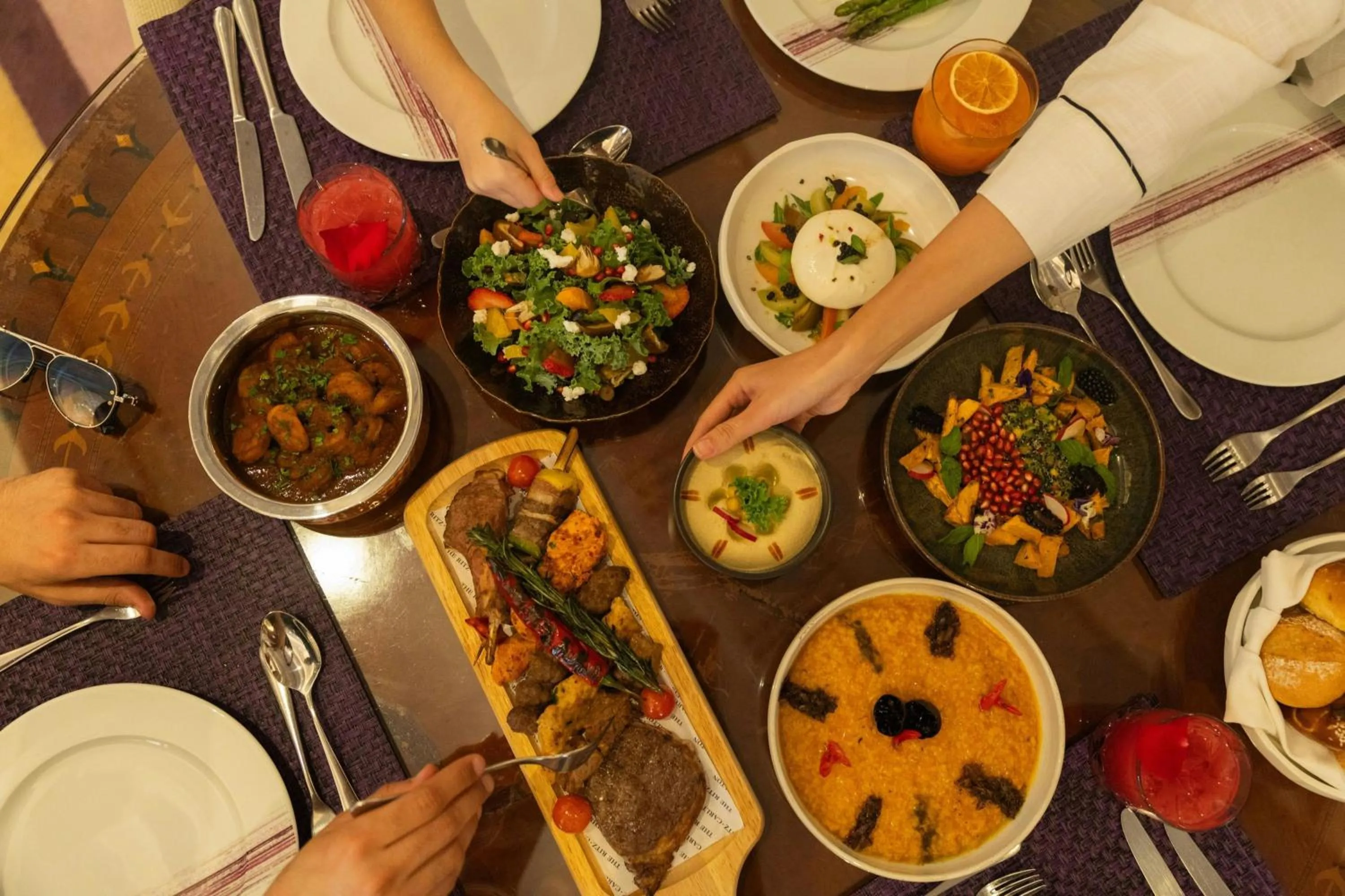 Restaurant/places to eat in The Ritz-Carlton, Riyadh