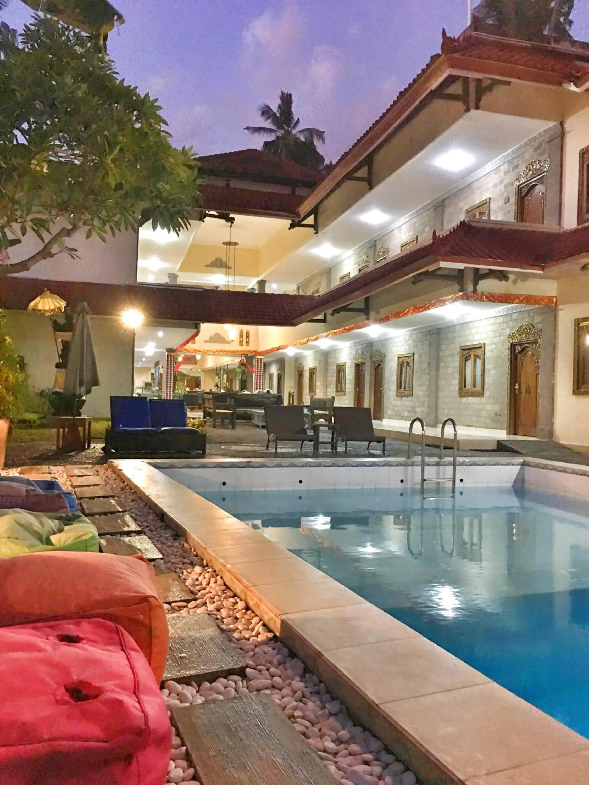 Night in At The Beach Candidasa