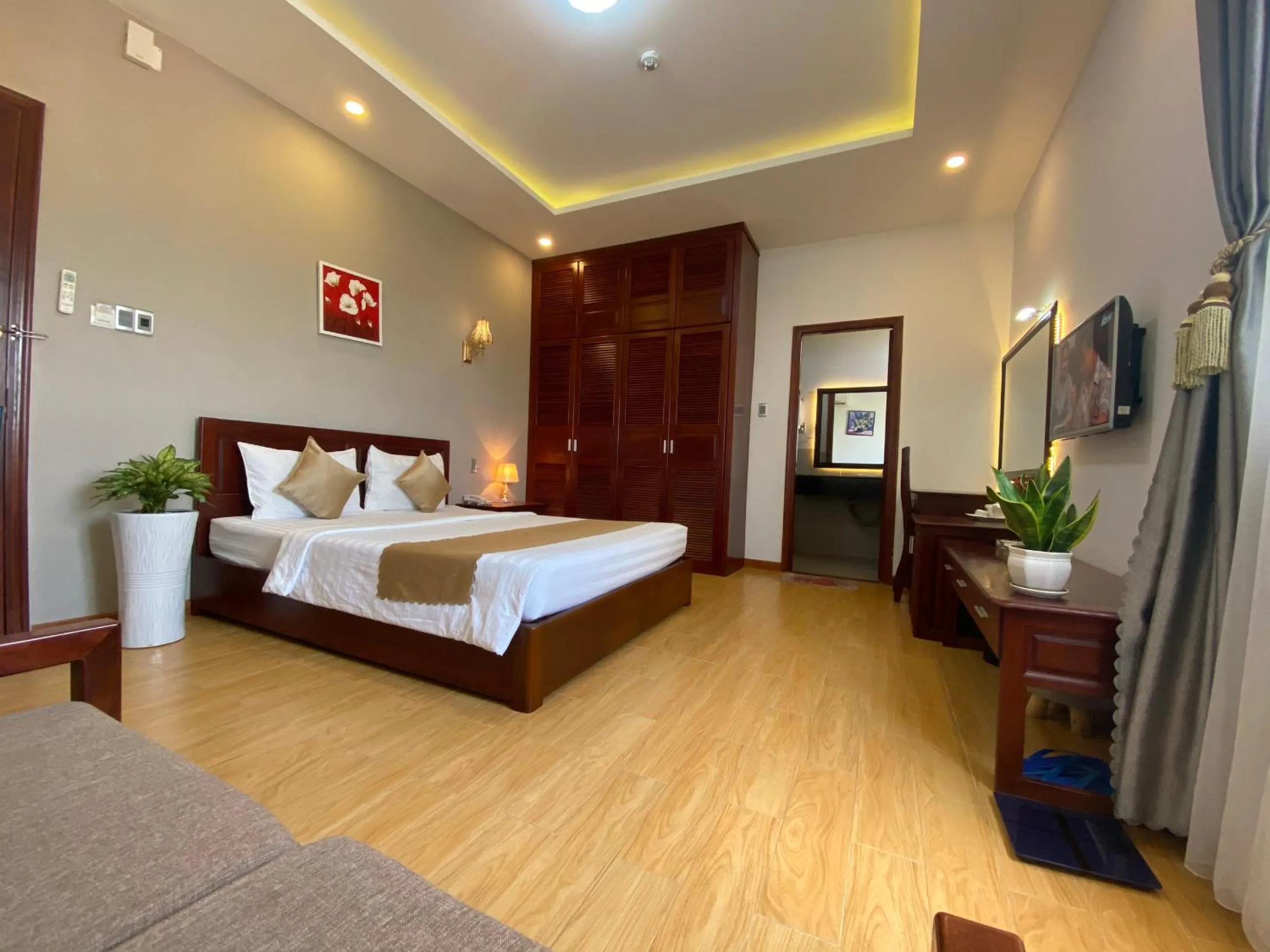 Bed in Hotel Mỹ Mỹ